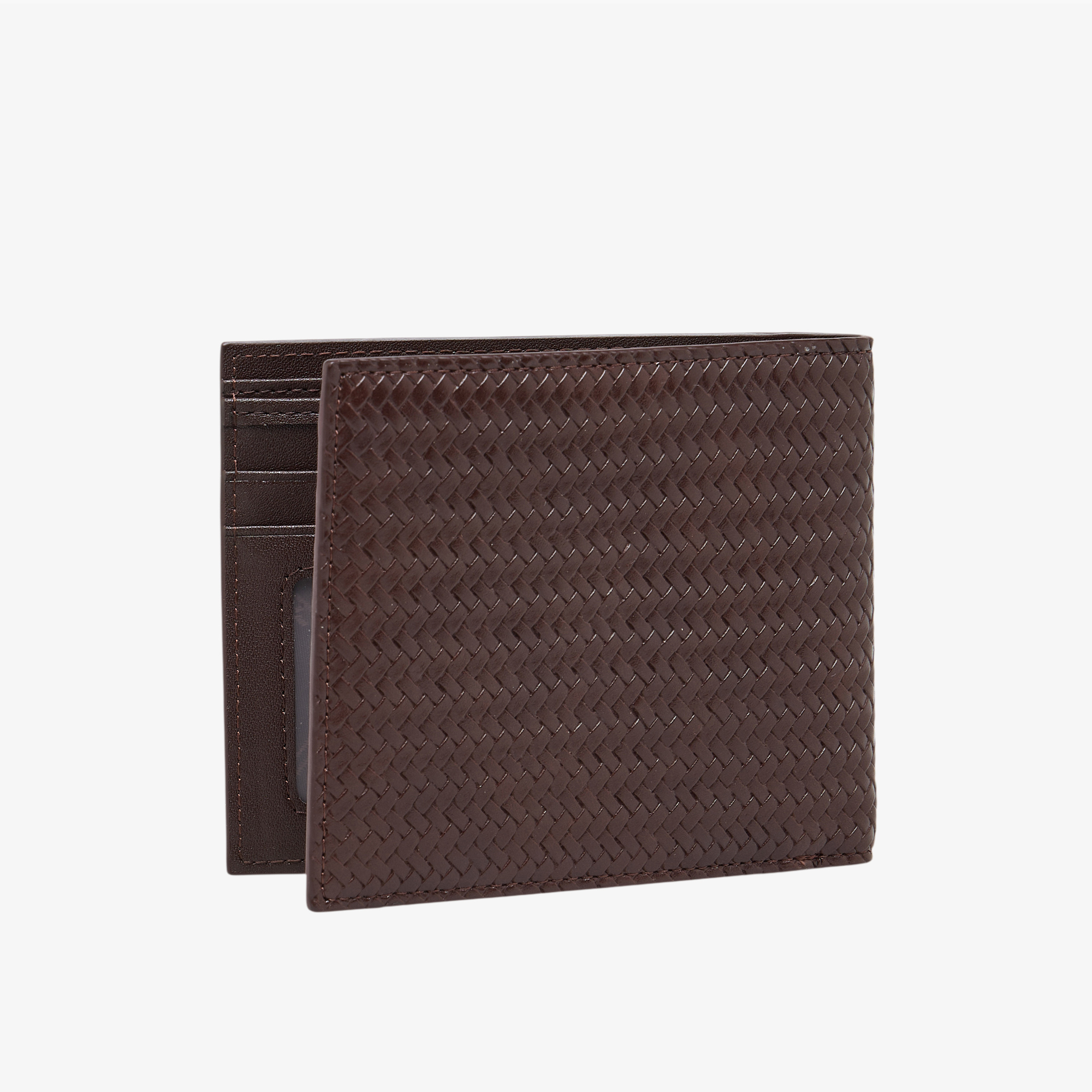 محفظة بارزة الملمس بطية ثنائية شيفرون للرجال من دوتشيني-men-beltsandwallets-wallets-image-2