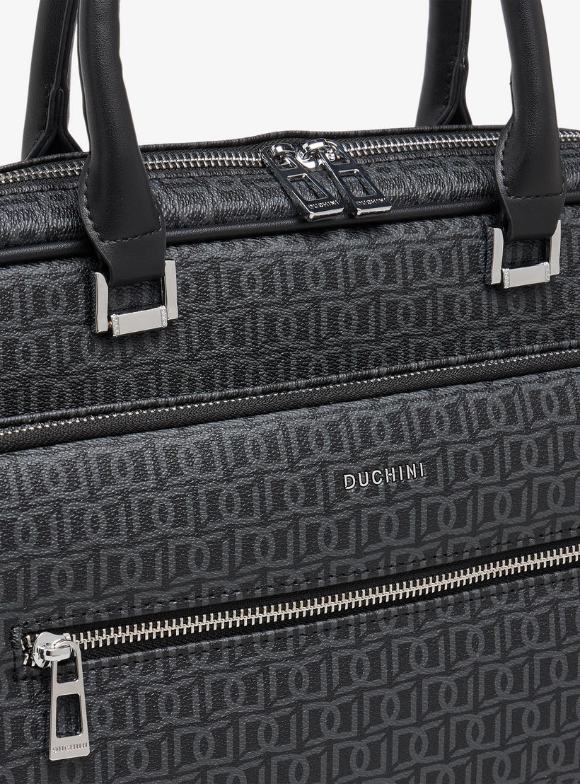 شنطة لابتوب بطبعات مونوجرام للرجال من دوتشيني-men-bags-image-4