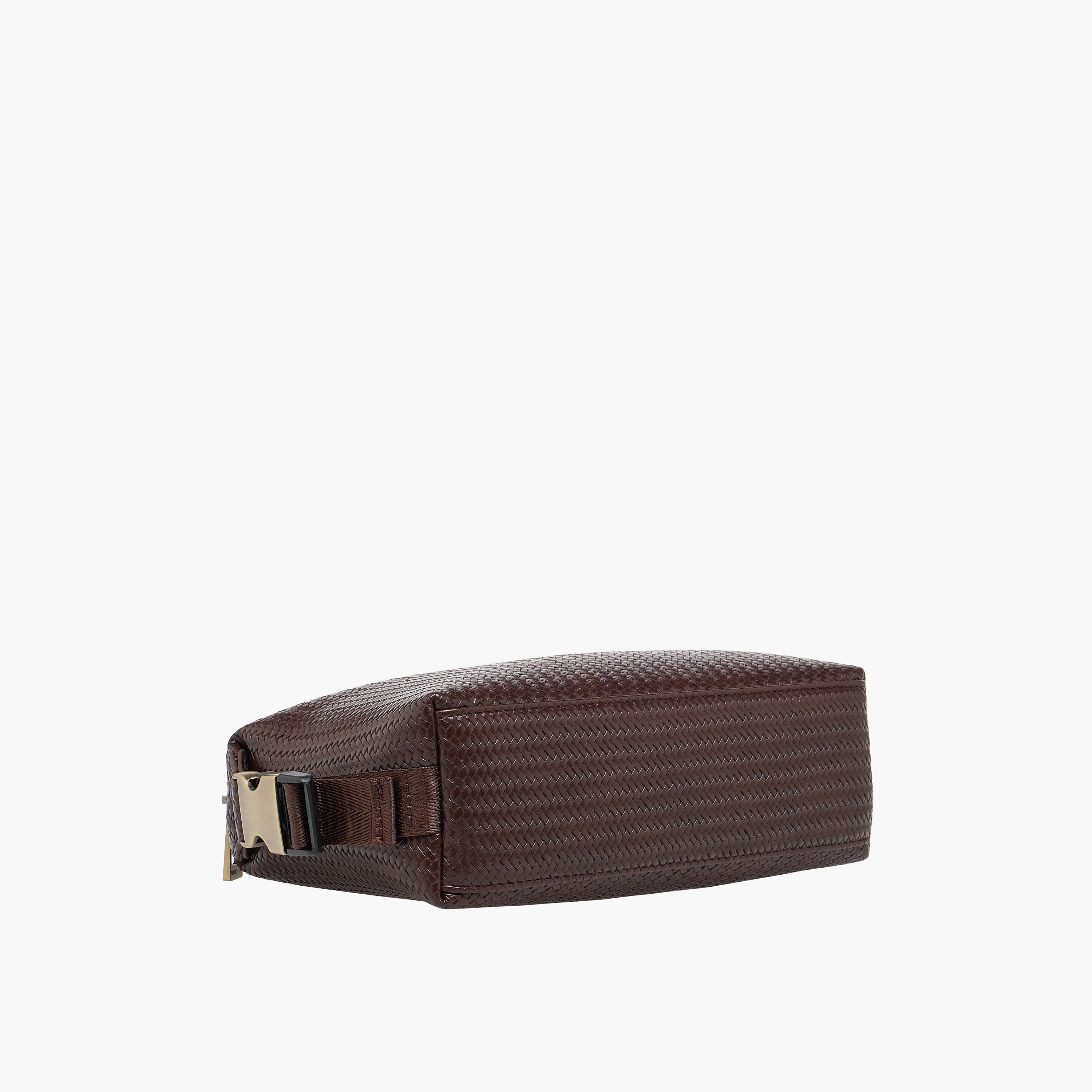 شنطة صغيرة شيفرون بارزة الملمس وحزام بإبزيم للرجال من دوتشيني-travel-accessories-image-5