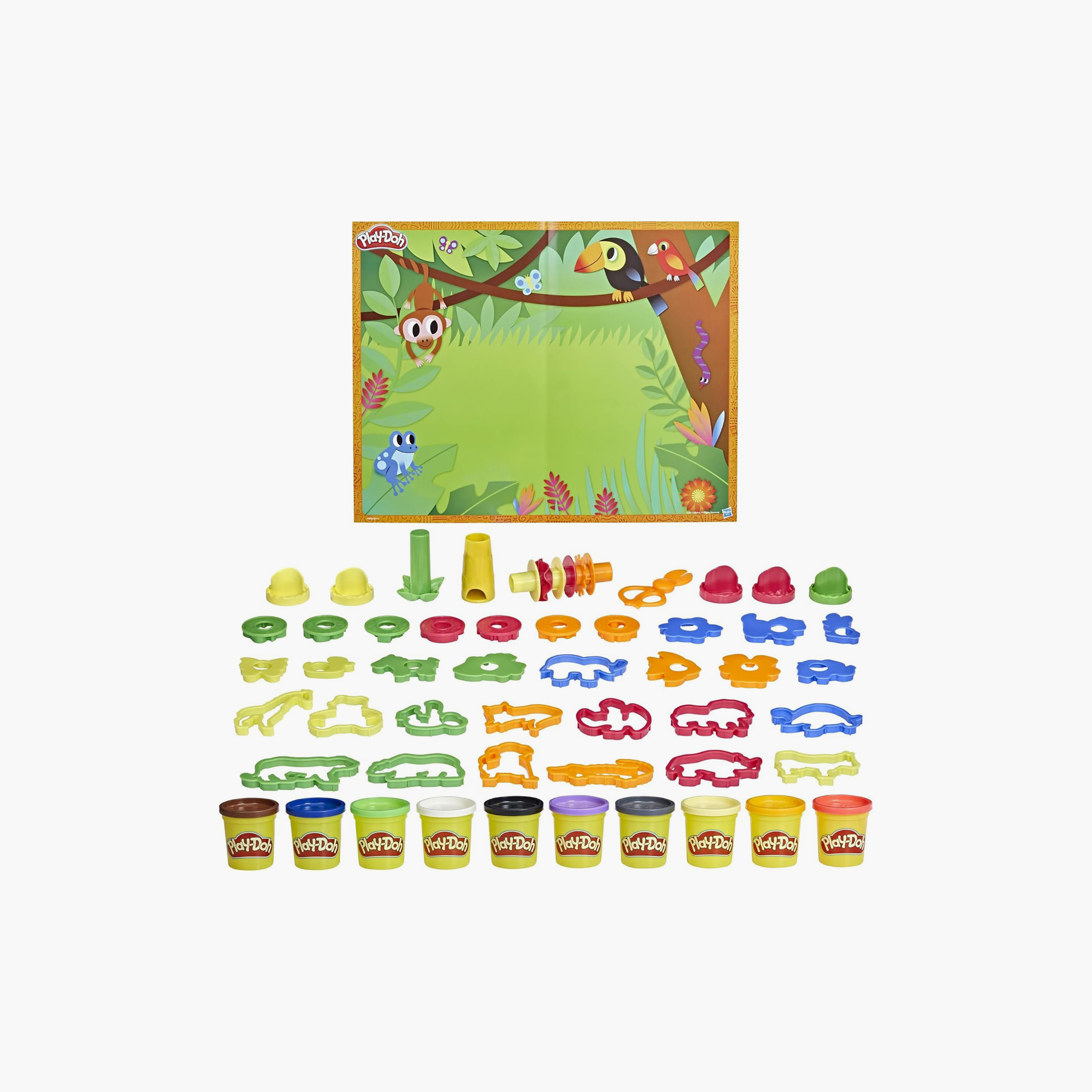 Hasbro Play Doh Animal Adventure Playset with Dough Cans-toys-educational-doughtoys-image-1