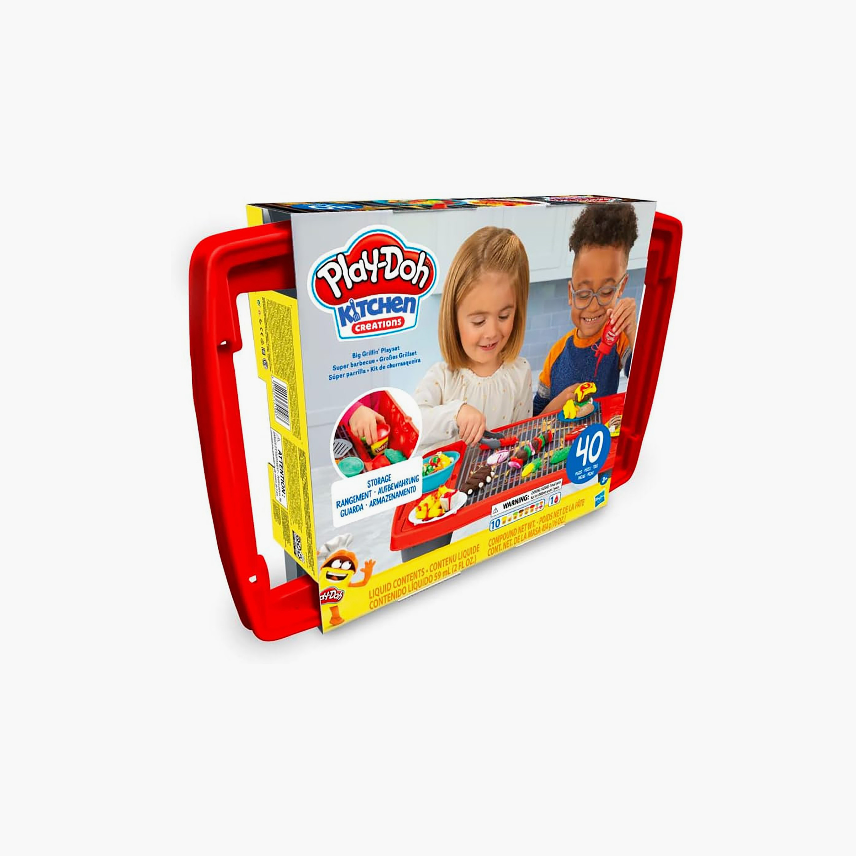 Hasbro Play Doh Big Grilling Playset with Dough Cans-toys-educational-doughtoys-image-3