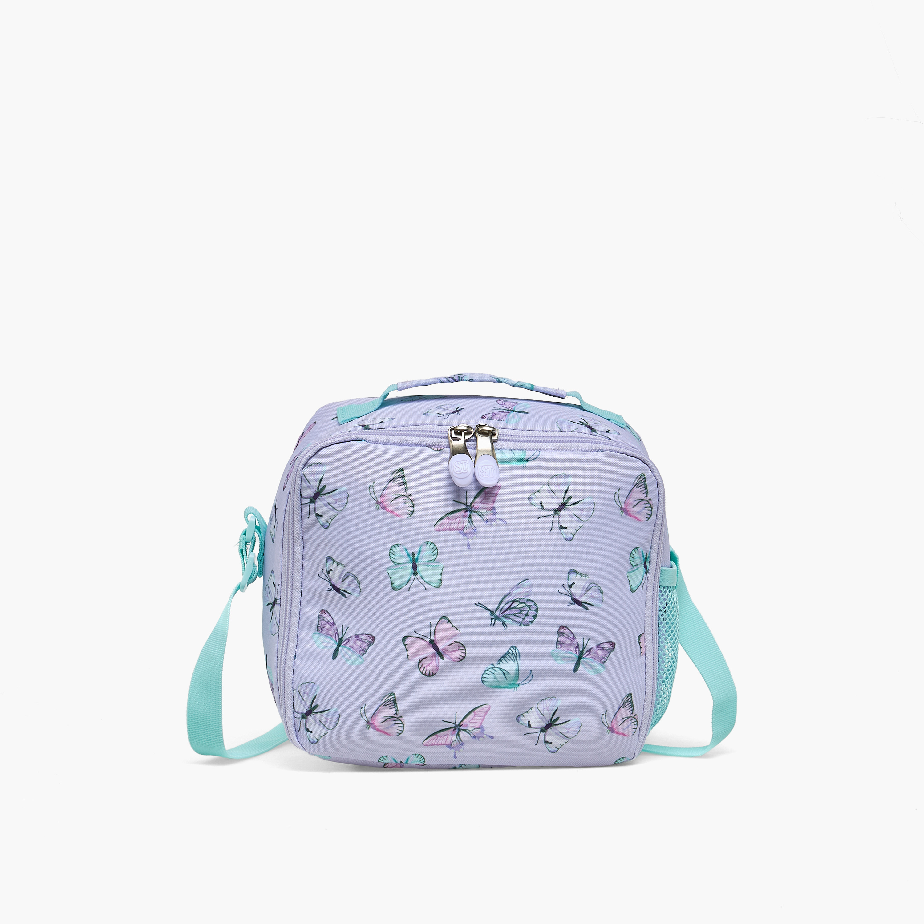 St.Right Butterfly Print Lunch Bag for Girls 8-13 Years with Adjustable Strap-school-lunchessentials-lunchbags-image-1