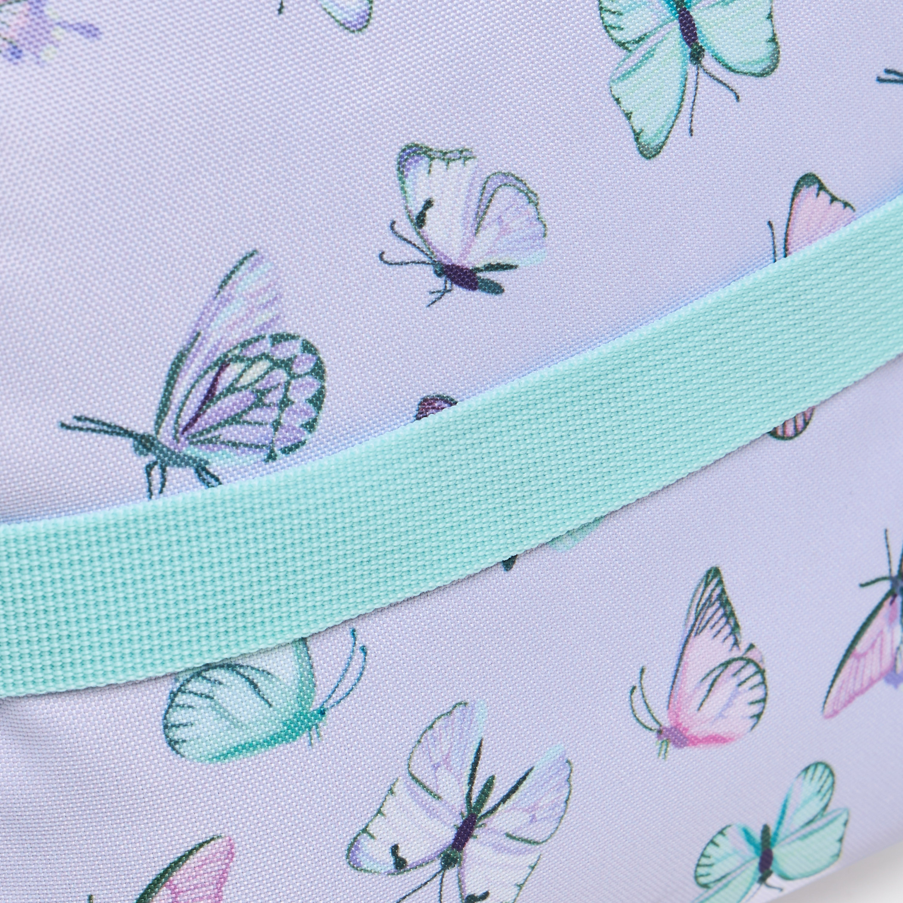 St.Right Butterfly Print Lunch Bag for Girls 8-13 Years with Adjustable Strap-school-lunchessentials-lunchbags-image-6