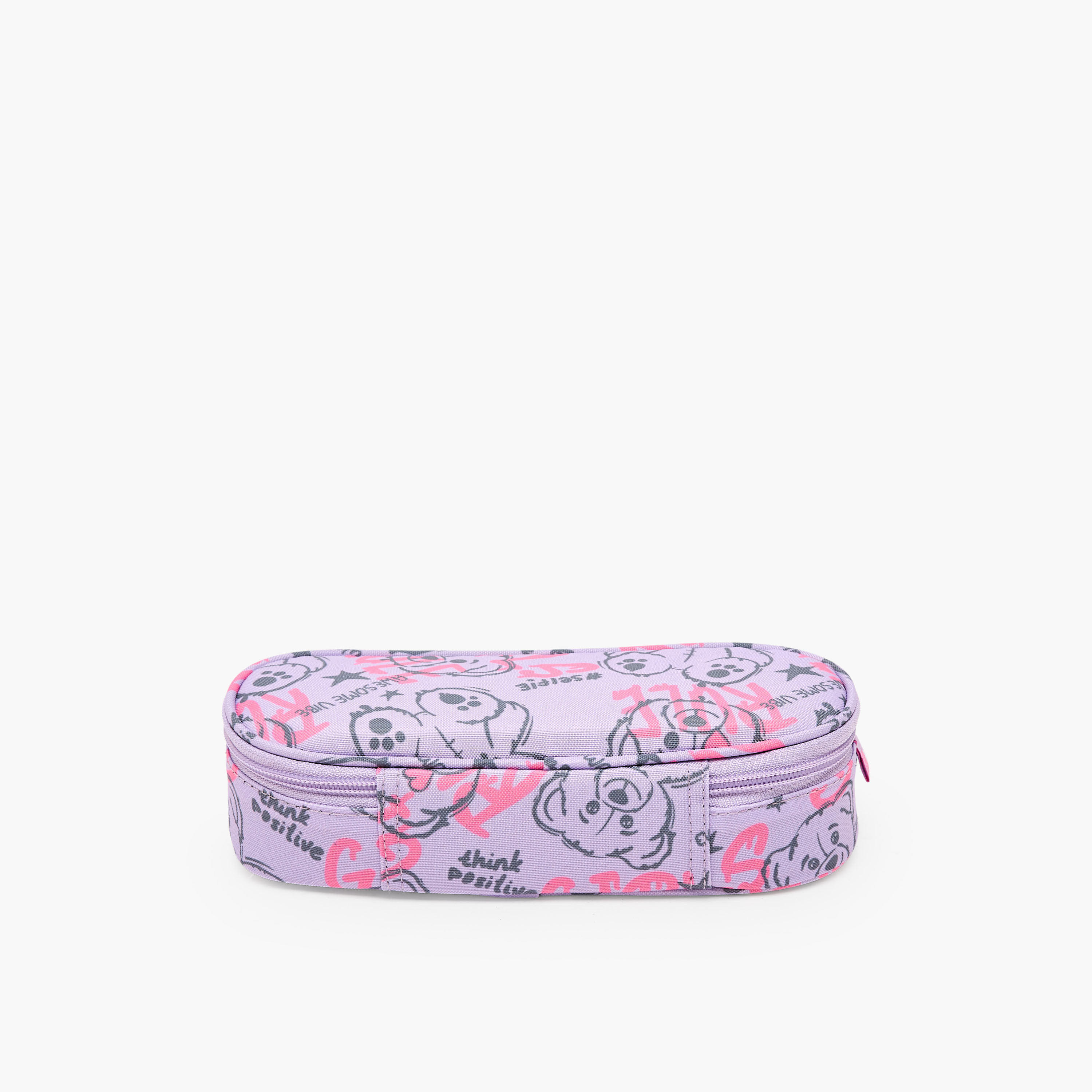 مقلمة بطبعات دب وسحاب إغلاق من سانت رايت-school-stationery-pencilcases-image-3