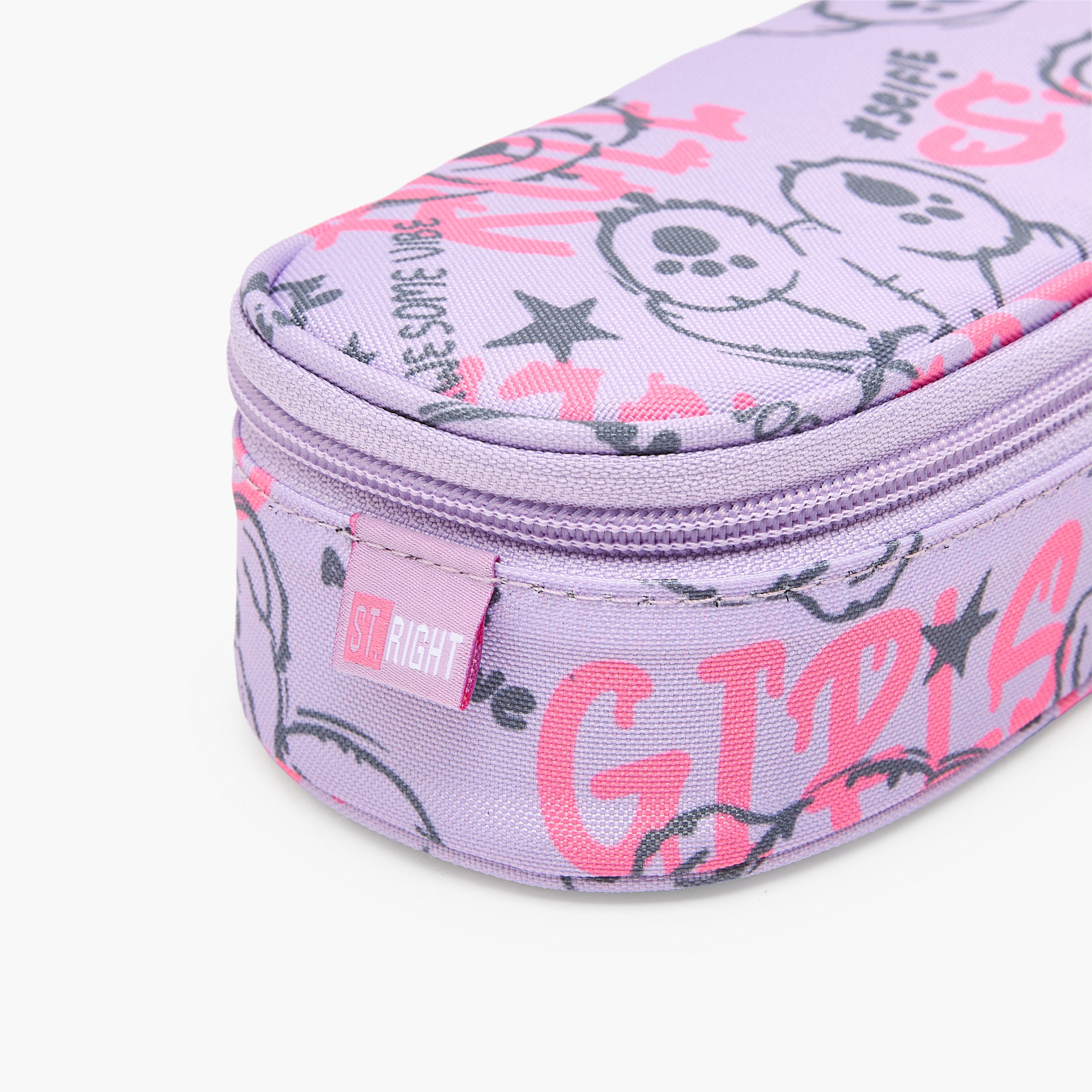 مقلمة بطبعات دب وسحاب إغلاق من سانت رايت-school-stationery-pencilcases-image-5