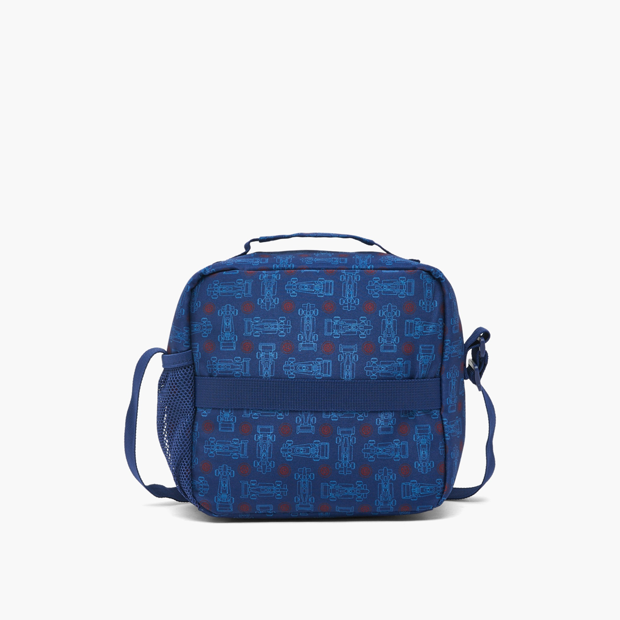 St.Right Racing Car Print Lunch Bag for Boys 8-13 Years with Adjustable Strap-school-lunchessentials-lunchbags-image-7