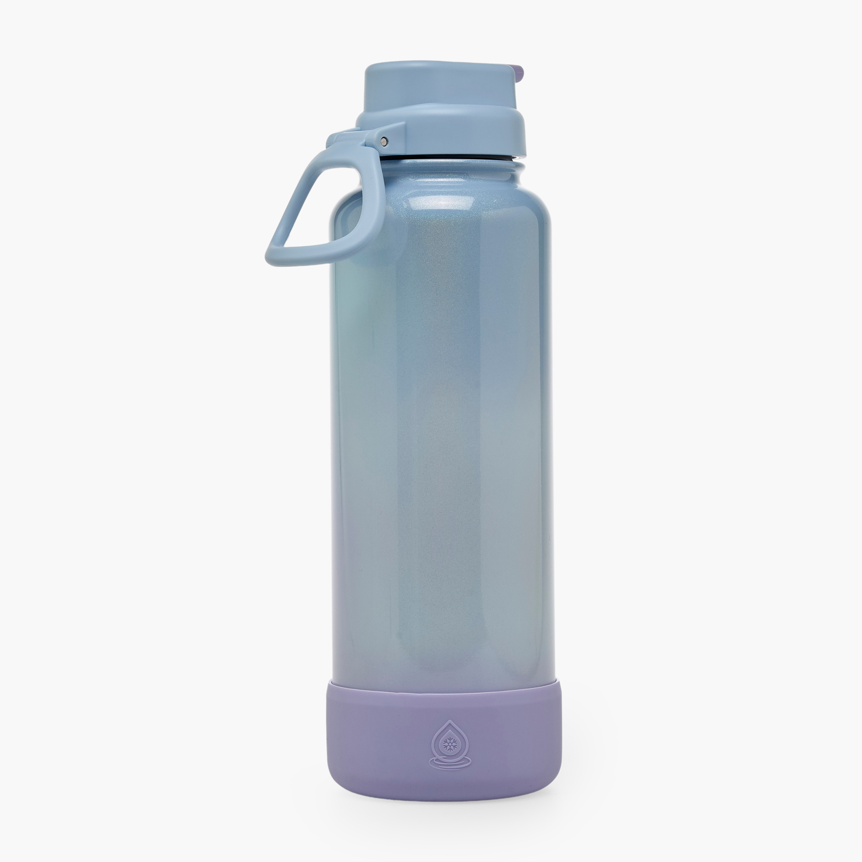 قارورة مياه ستانلس ستيل بطبعات متدرجة كاندي فلوس من أكوا فلاسك - 650 مل-household-dining-drinkserveware-bottles-image-3