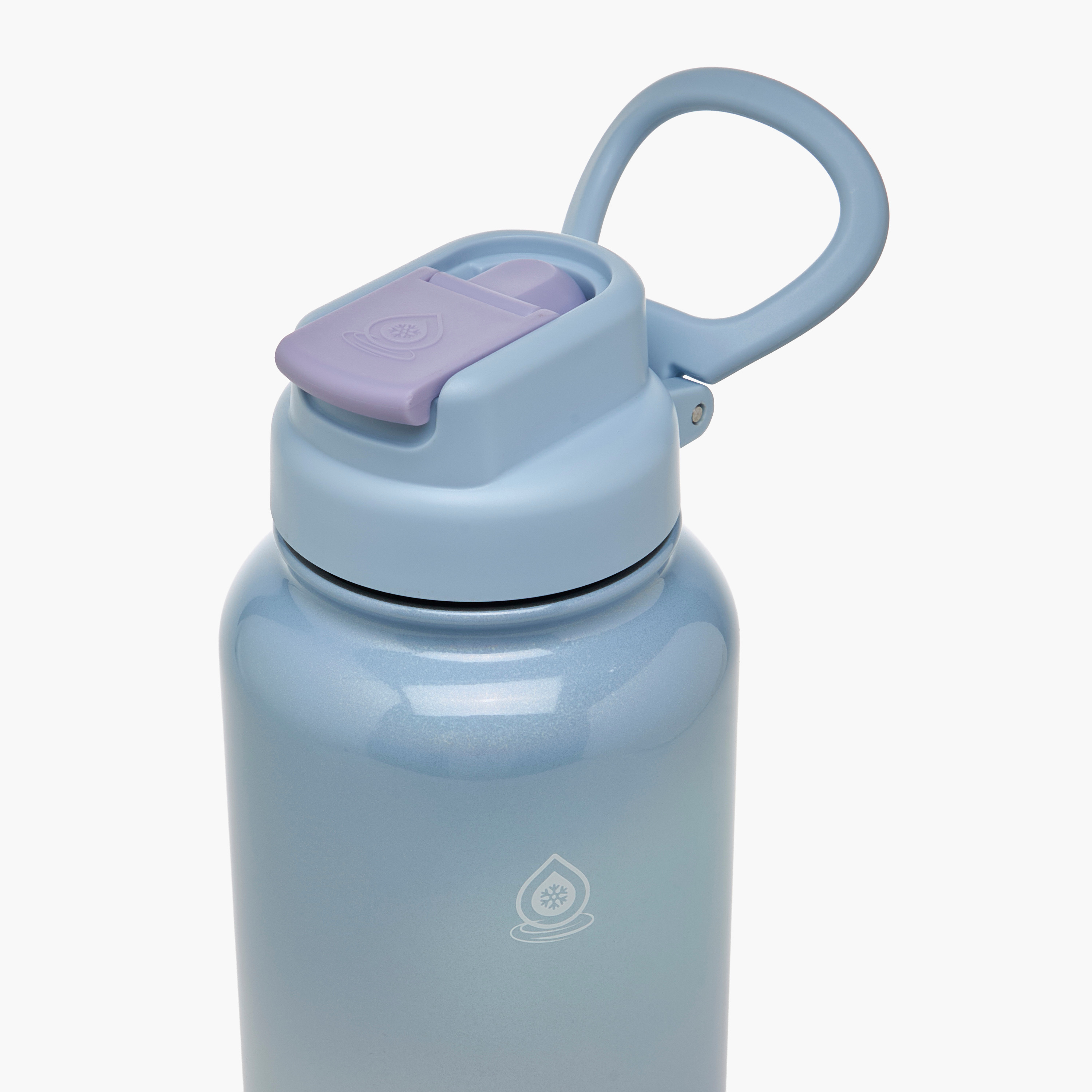 قارورة مياه ستانلس ستيل بطبعات متدرجة كاندي فلوس من أكوا فلاسك - 650 مل-household-dining-drinkserveware-bottles-image-4