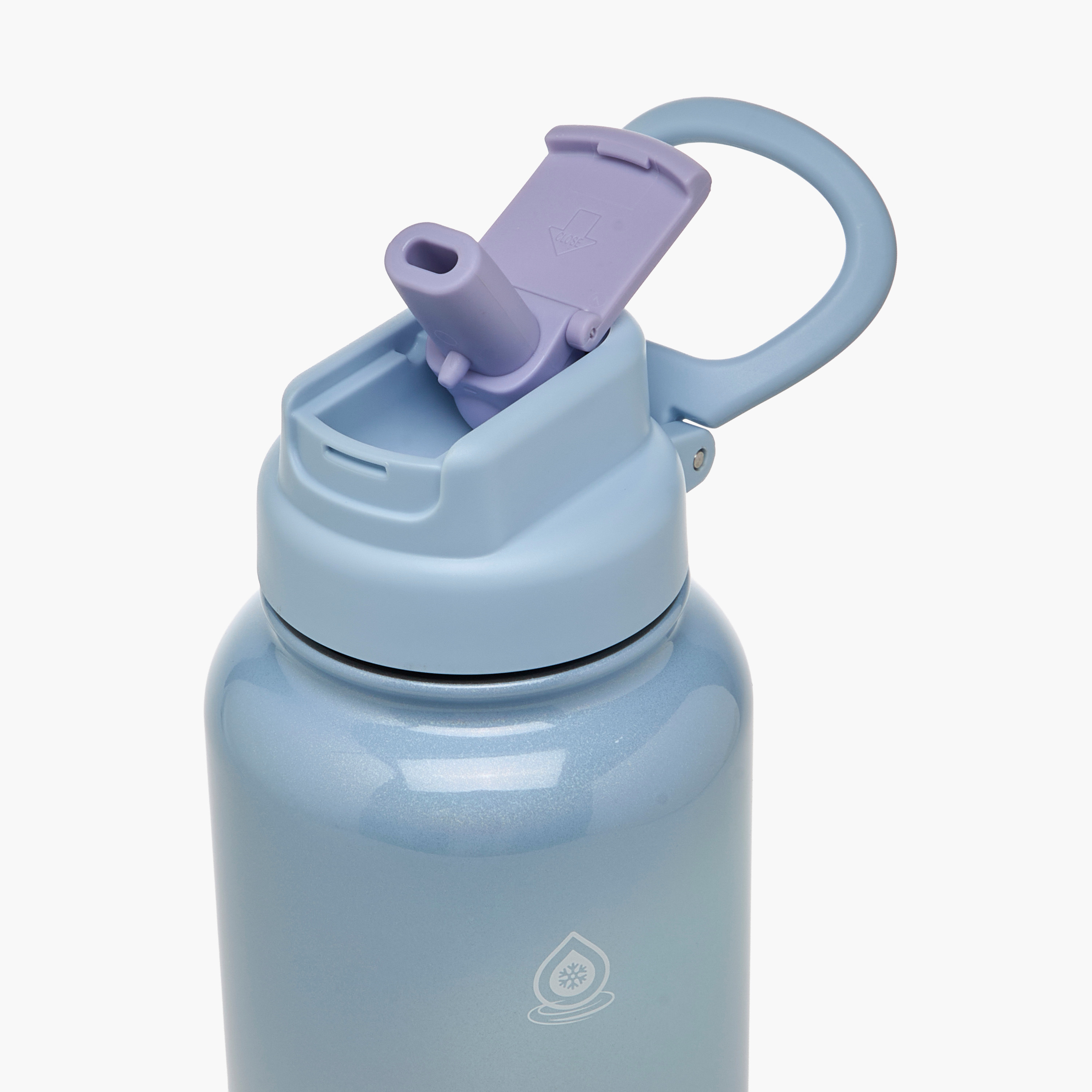 قارورة مياه ستانلس ستيل بطبعات متدرجة كاندي فلوس من أكوا فلاسك - 650 مل-household-dining-drinkserveware-bottles-image-5