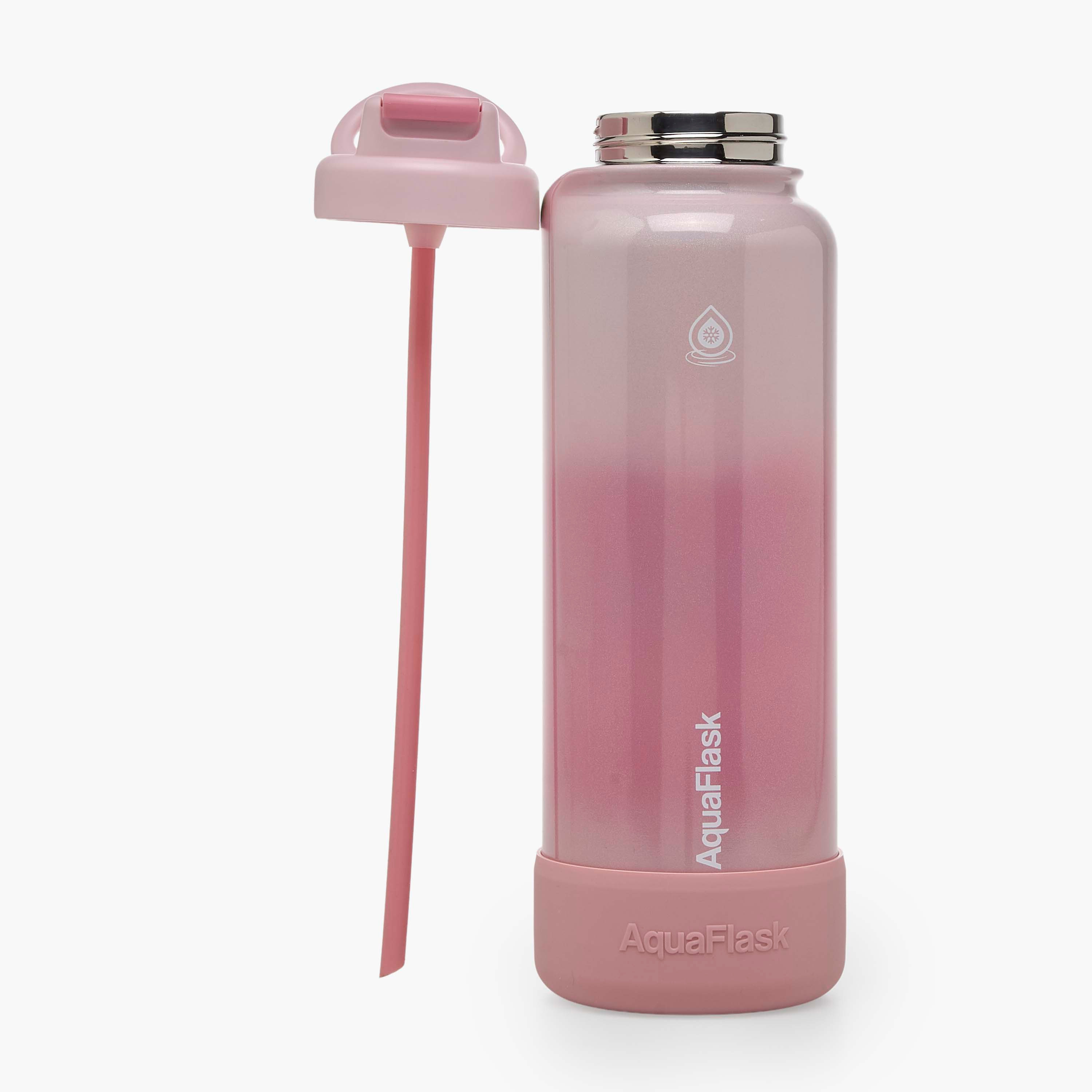 AquaFlask Candy Floss Ombre Print Stainless Steel Water Bottle - 650 ml-household-dining-drinkserveware-bottles-image-2