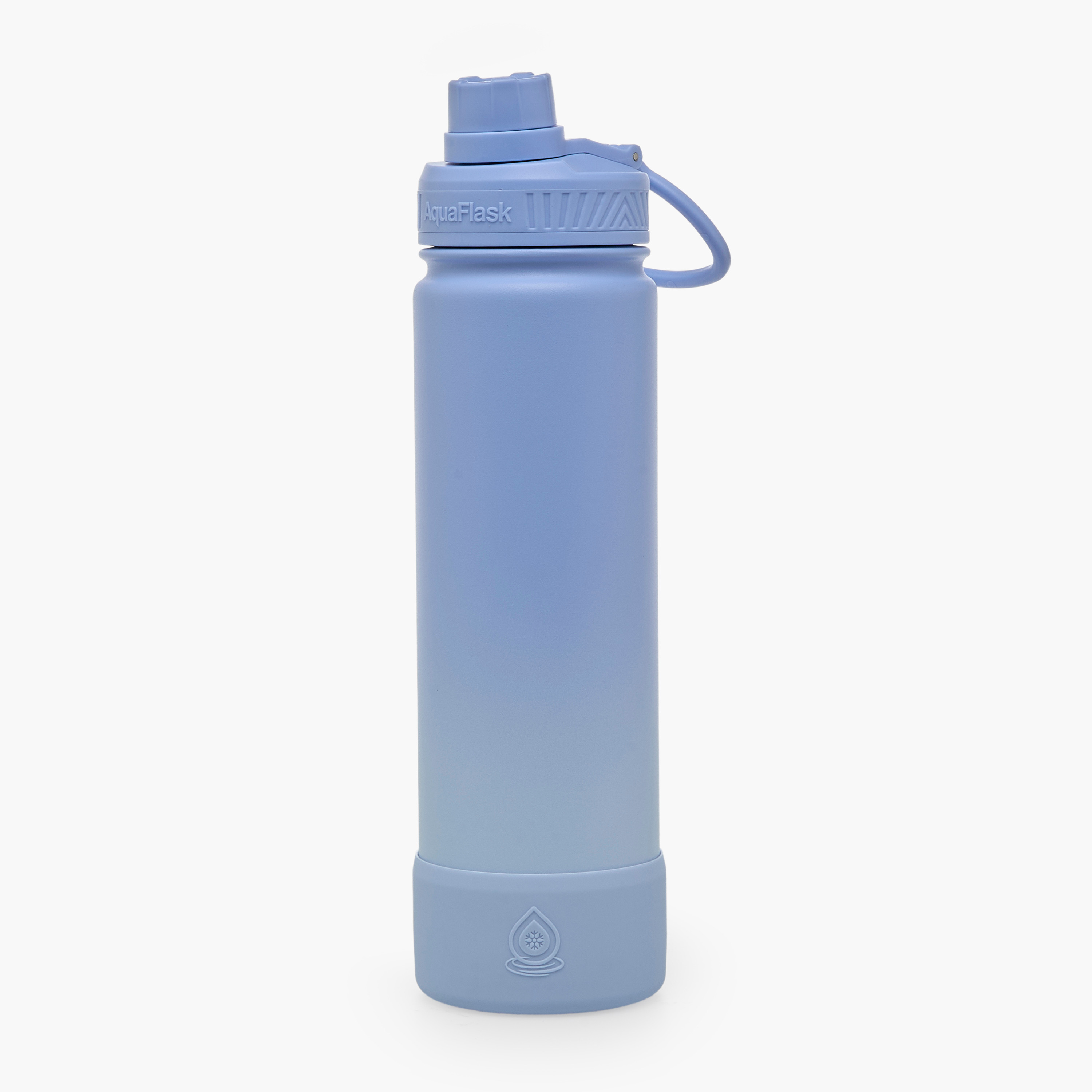 قارورة مياه ستانلس ستيل بطبعات متدرجة ومقبض بيكسي داست من أكوا فلاسك - 650 مل-household-dining-drinkserveware-bottles-image-1