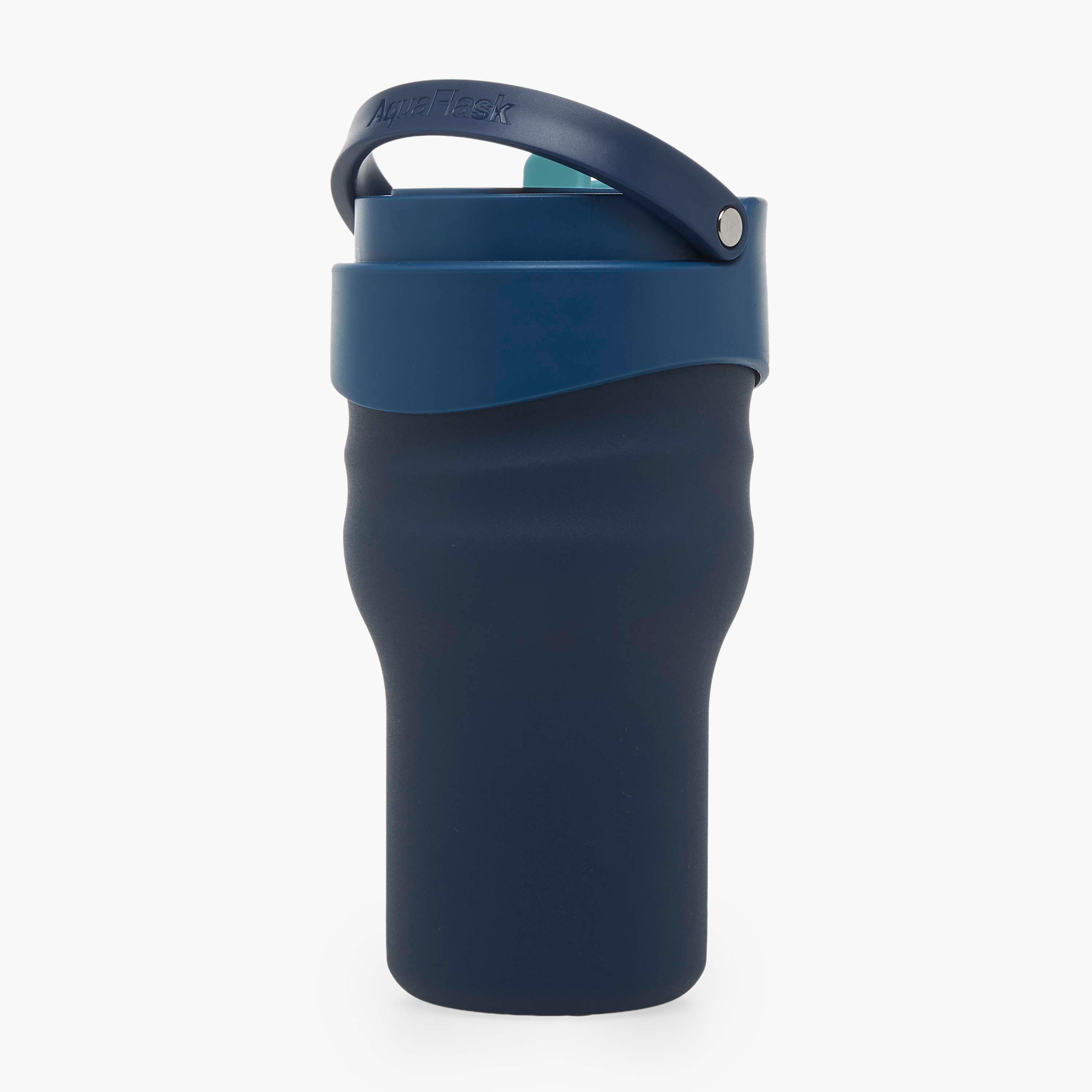 AquaFlask Atlantic Wave Solid Double Wall Stainless Steel Tumbler - 590 ml-household-dining-drinkserveware-bottles-image-3