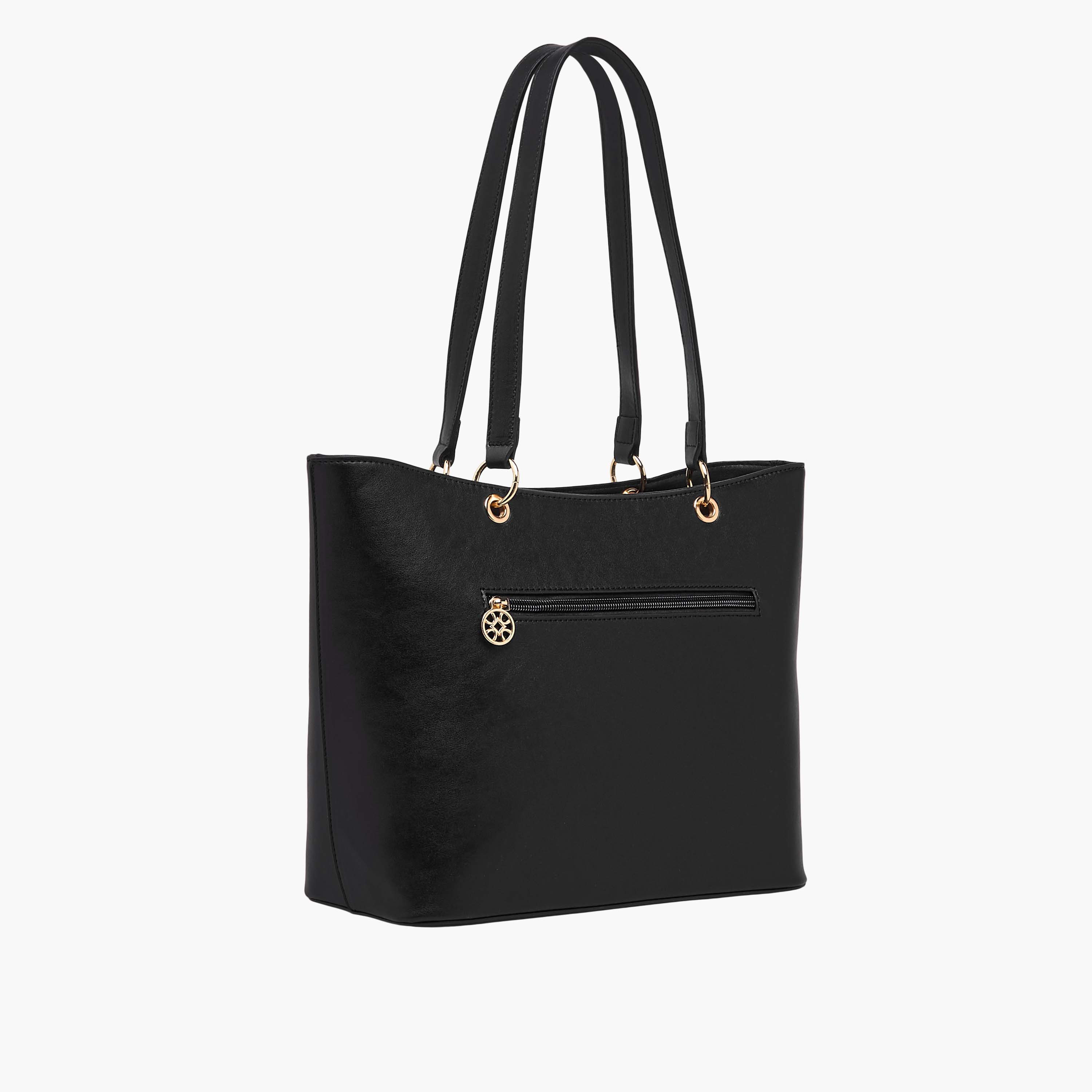 حقيبة توت مخططة بمقابض مزدوجة من ساشا-women-bagsandwallets-handbags-image-3