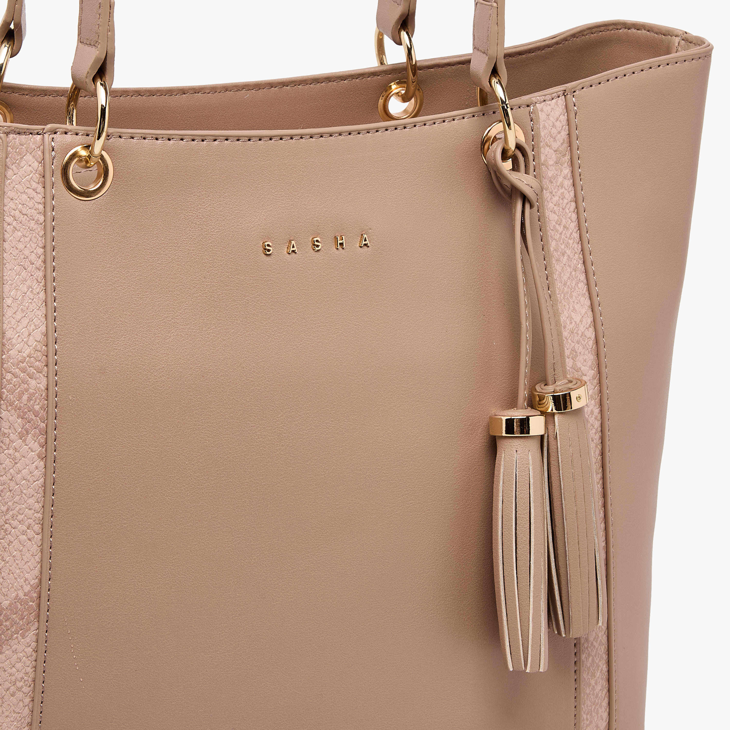 Sasha Panelled Tote Bag with Double Handle-women-bagsandwallets-handbags-image-4