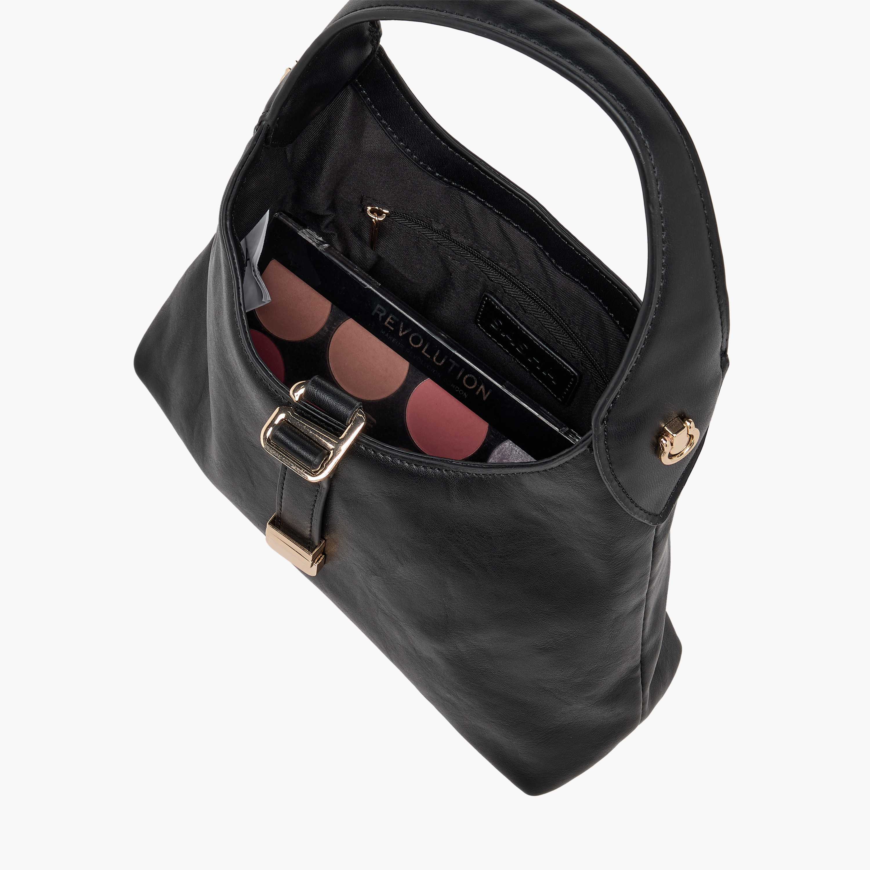 شنطة كتف سادة بحزام سلسلة من ساشا-women-bagsandwallets-handbags-image-8