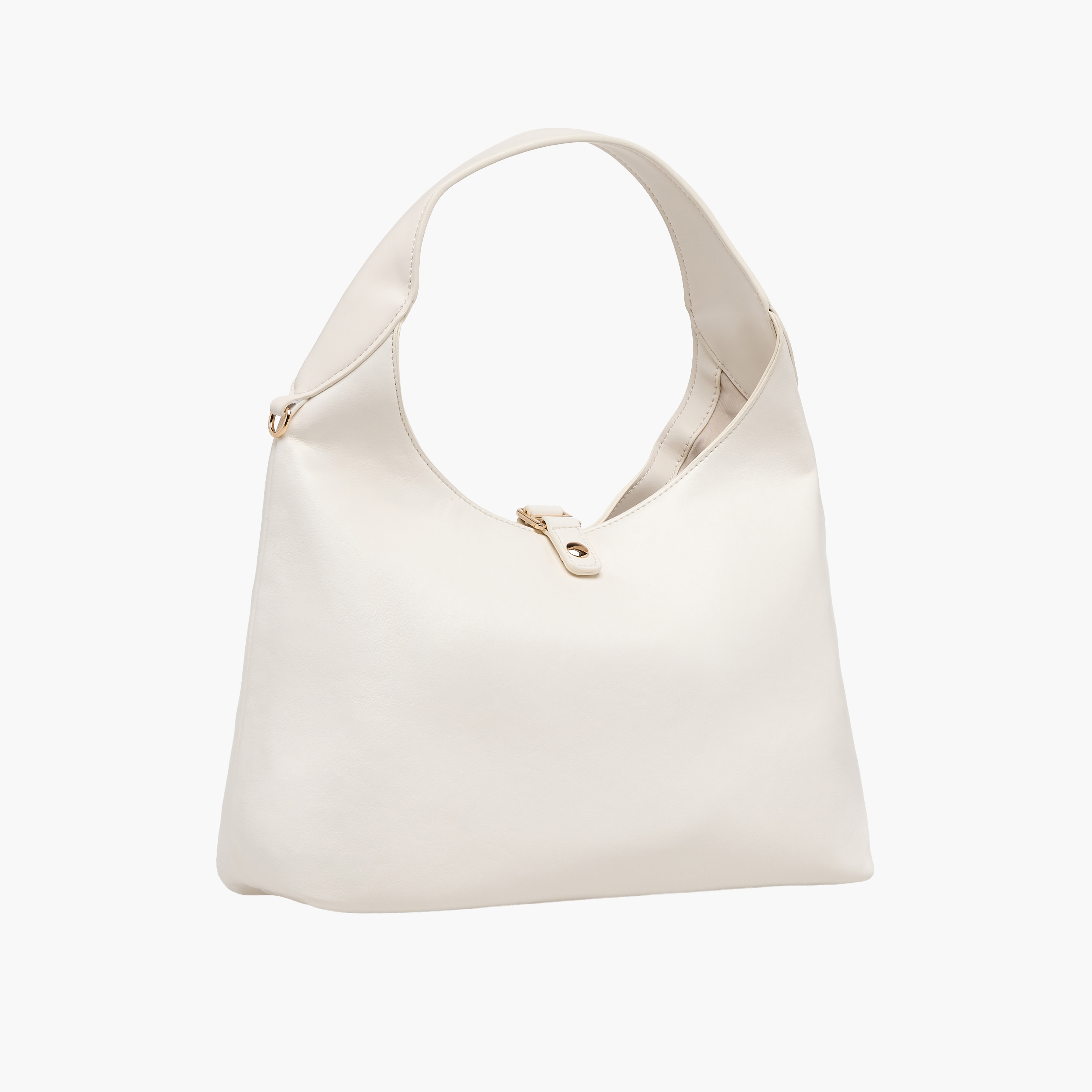 Sasha Solid Shoulder Bag with Metallic Accent-women-bagsandwallets-handbags-image-4