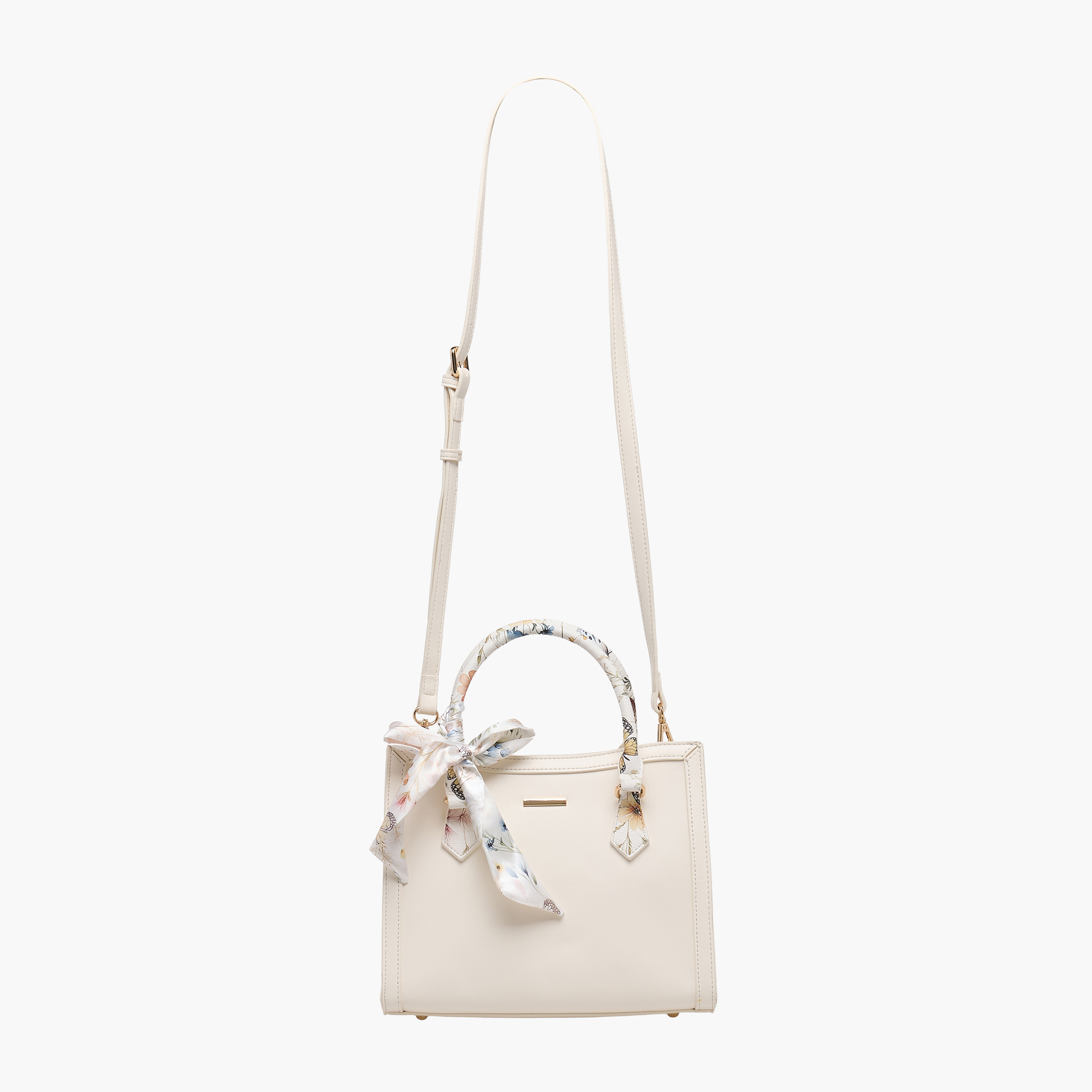 شنطة توتي سادة بوشاح من ساشا-women-bagsandwallets-handbags-image-3