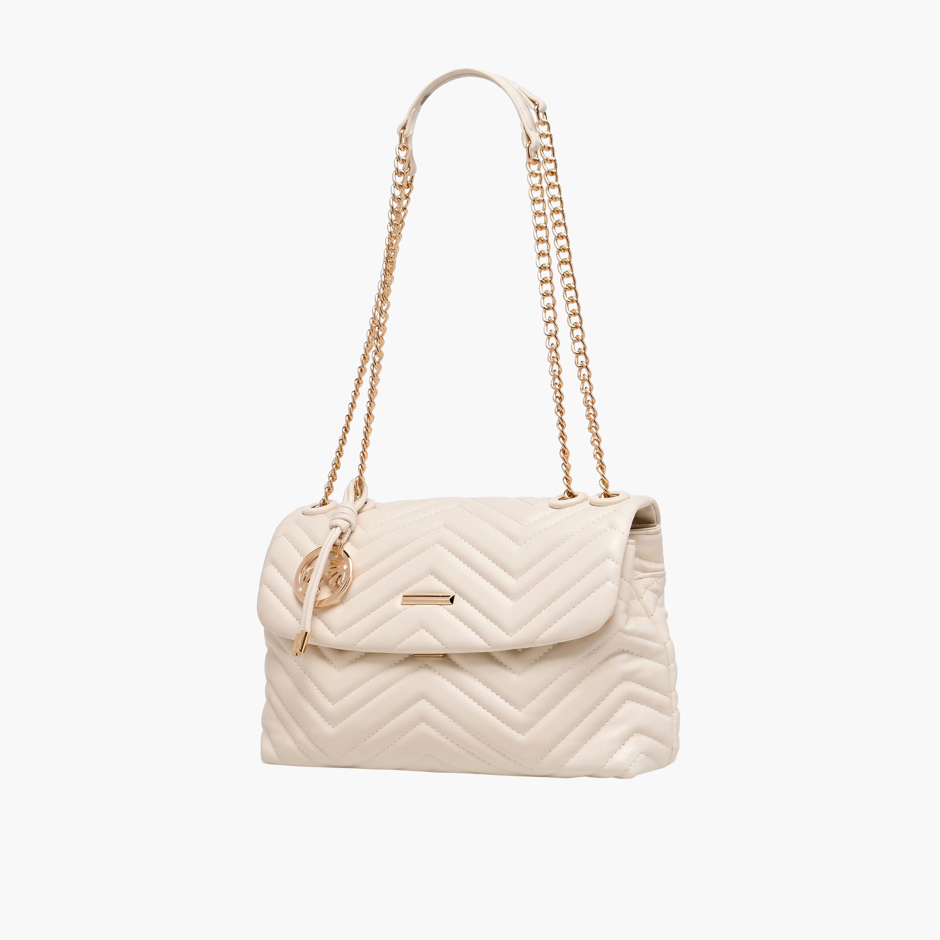 شنطة ساتشيل شيفرون مبطنة بحزام سلسلة من ساشا-women-bagsandwallets-handbags-image-2