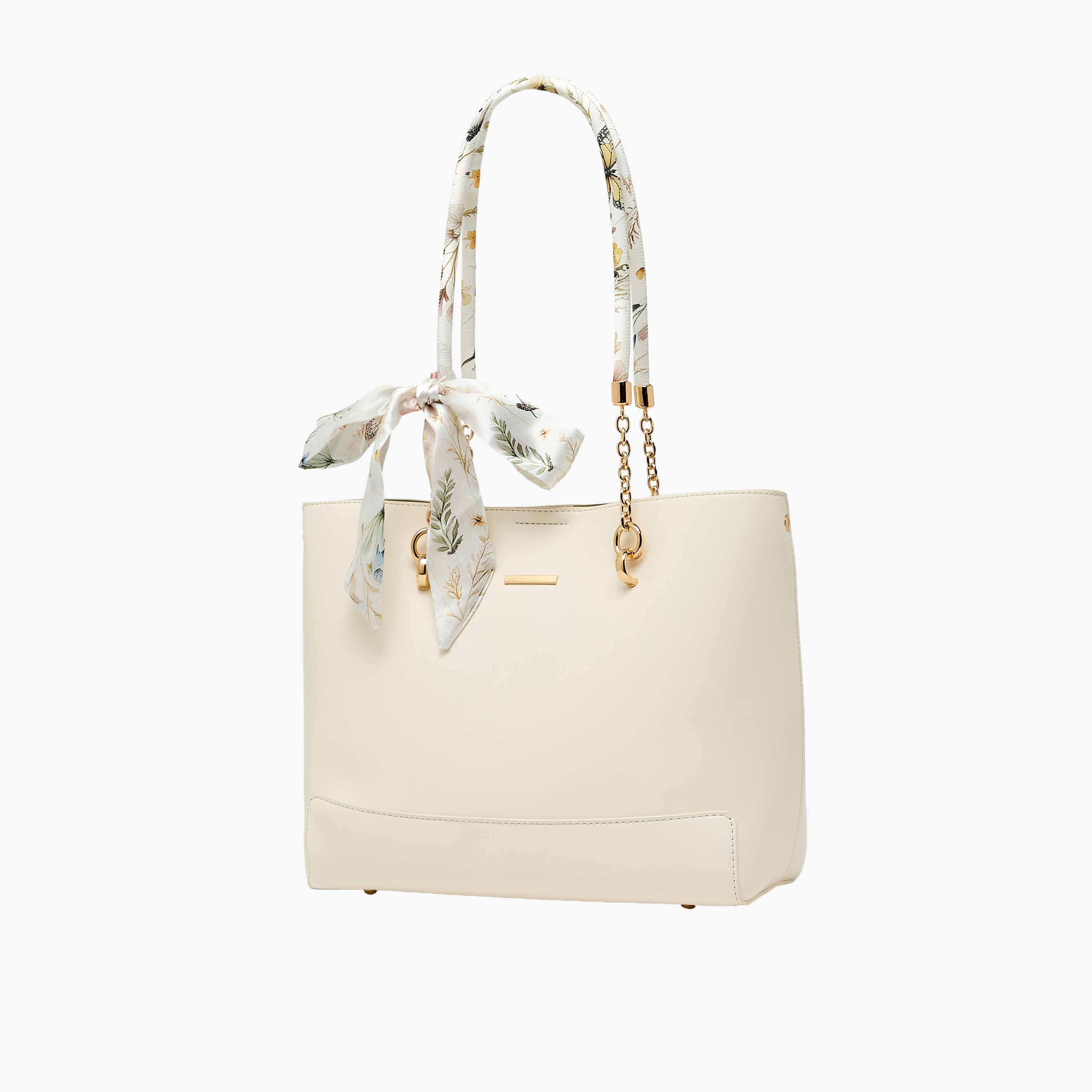 شنطة توتي بوشاح زهري وزر إغلاق من ساشا-women-bagsandwallets-handbags-image-3
