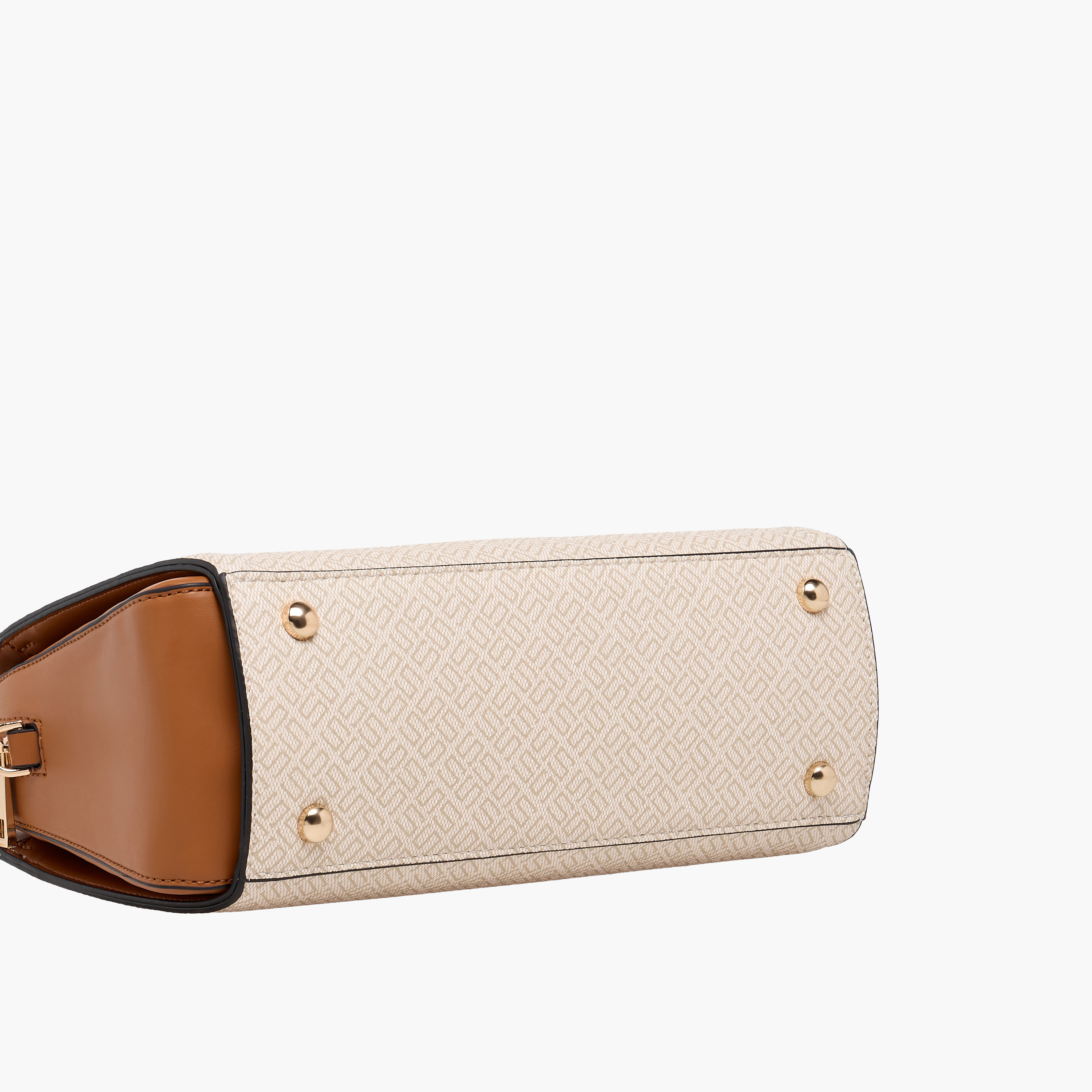 شنطة توت بحزام قابل للفصل وطبعات مونوجرام من ساشا-women-bagsandwallets-handbags-image-7