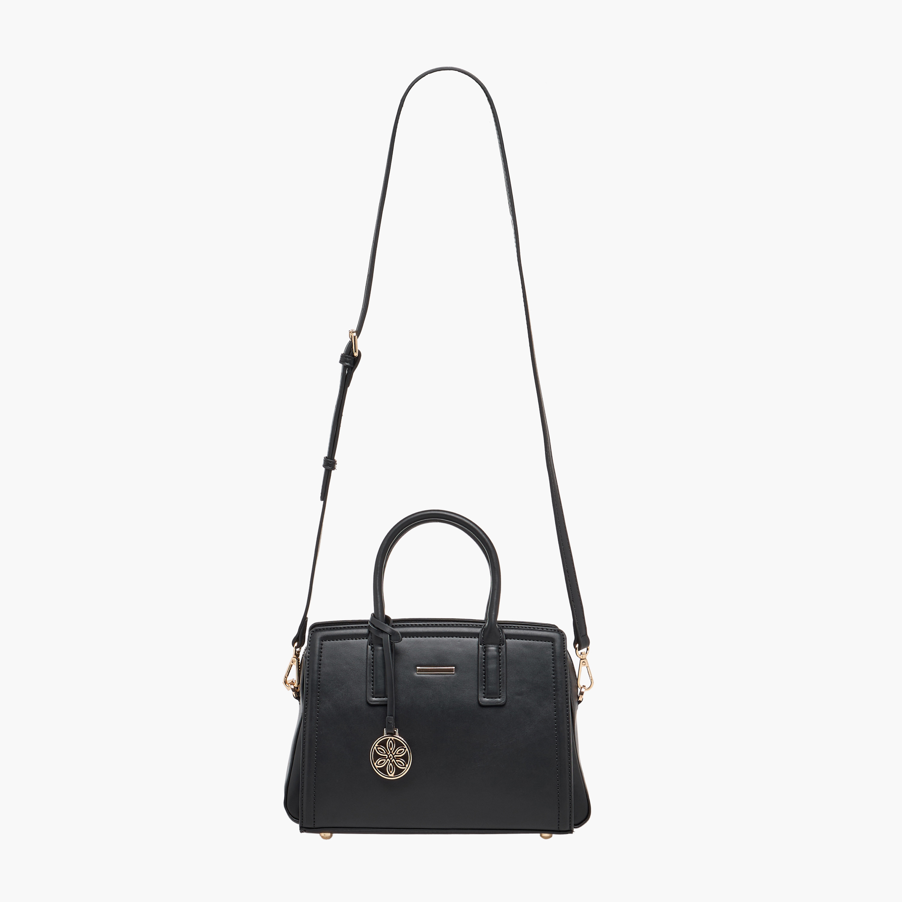 شنطة توت بحزام قابل للفصل وطبعات مونوجرام من ساشا-women-bagsandwallets-handbags-image-3