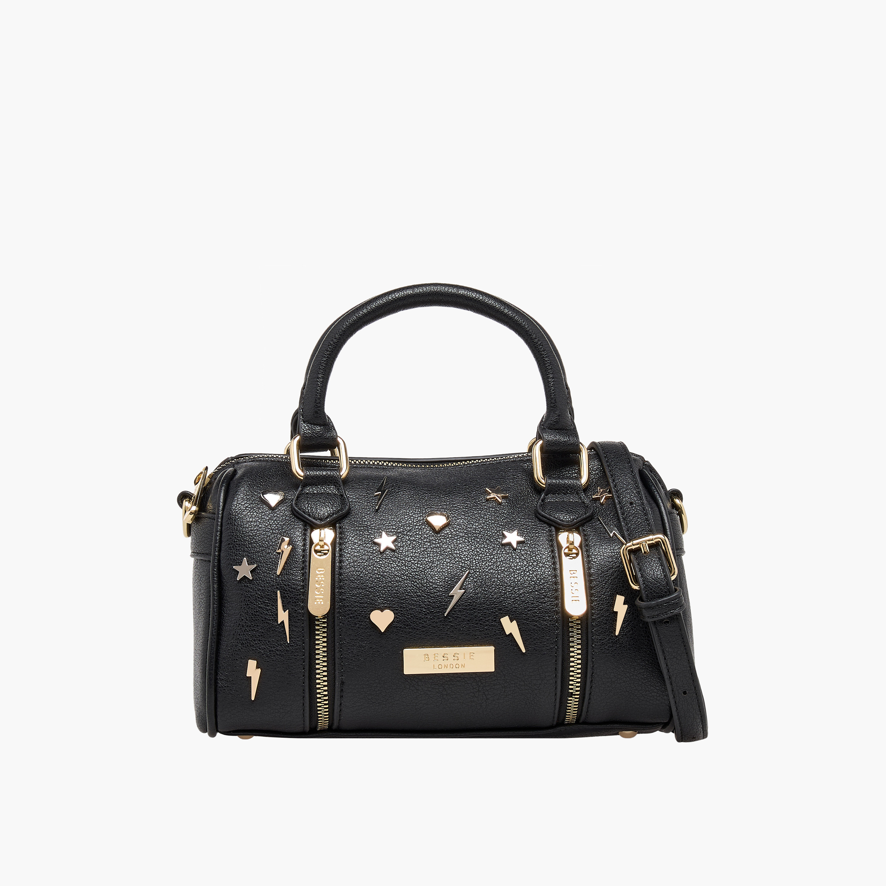 حقيبة كروس بودي مزينة بمقابض علوية من بيسي لندن-women-bagsandwallets-handbags-image-1