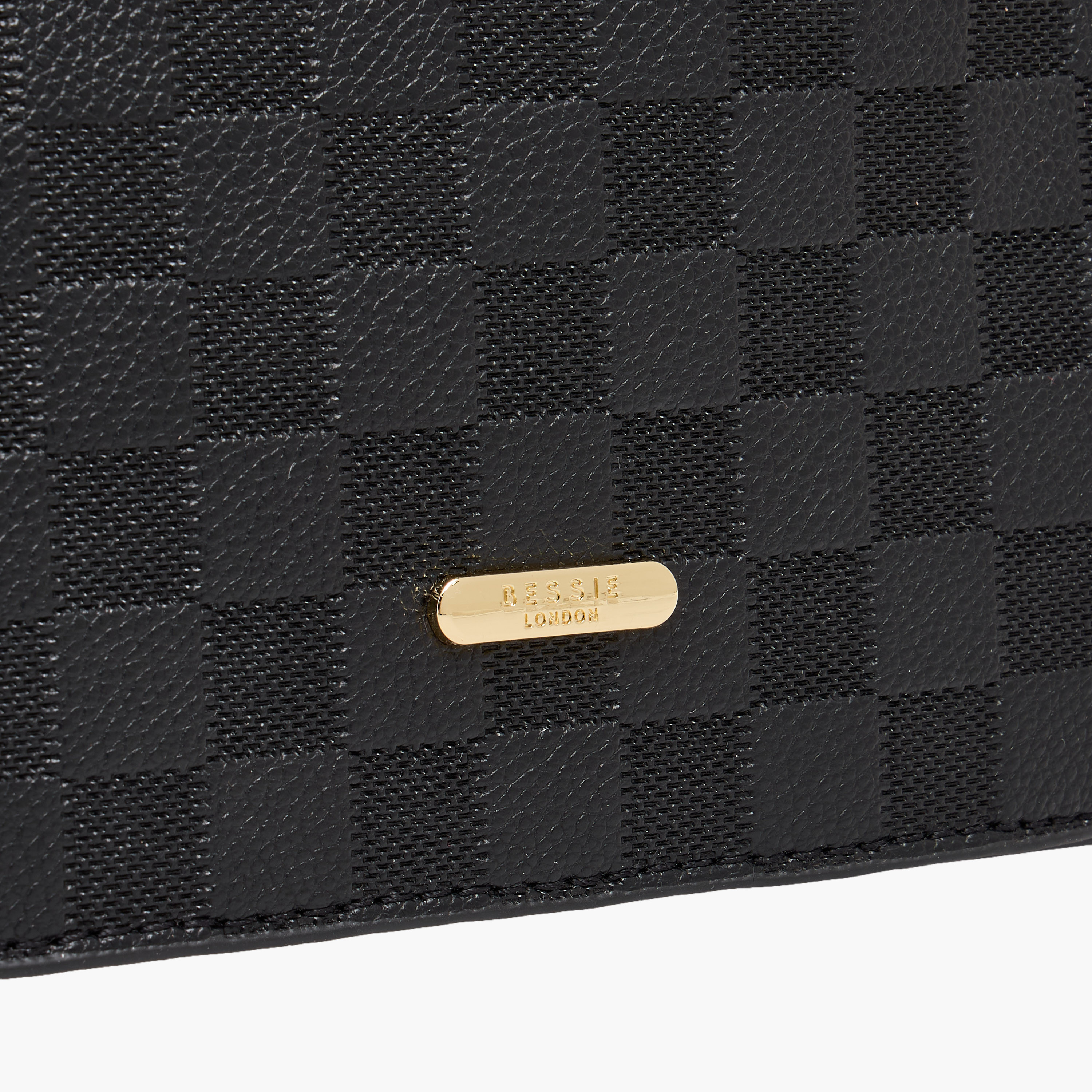Bessie London Textured Crossbody Bag with Magnetic Closure-women-bagsandwallets-handbags-image-6