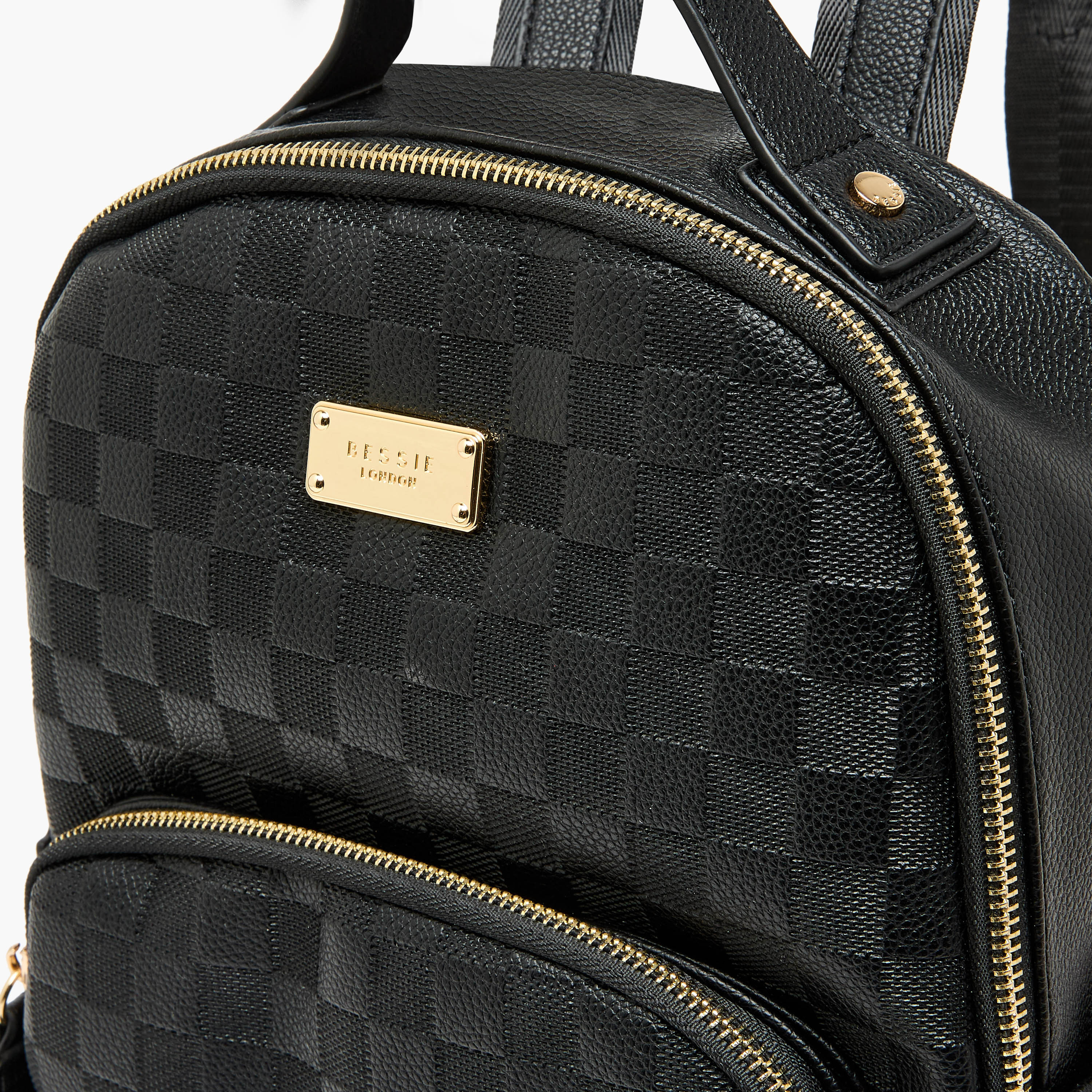 Bessie London Textured Backpack with Adjustable Straps-women-bagsandwallets-handbags-image-6