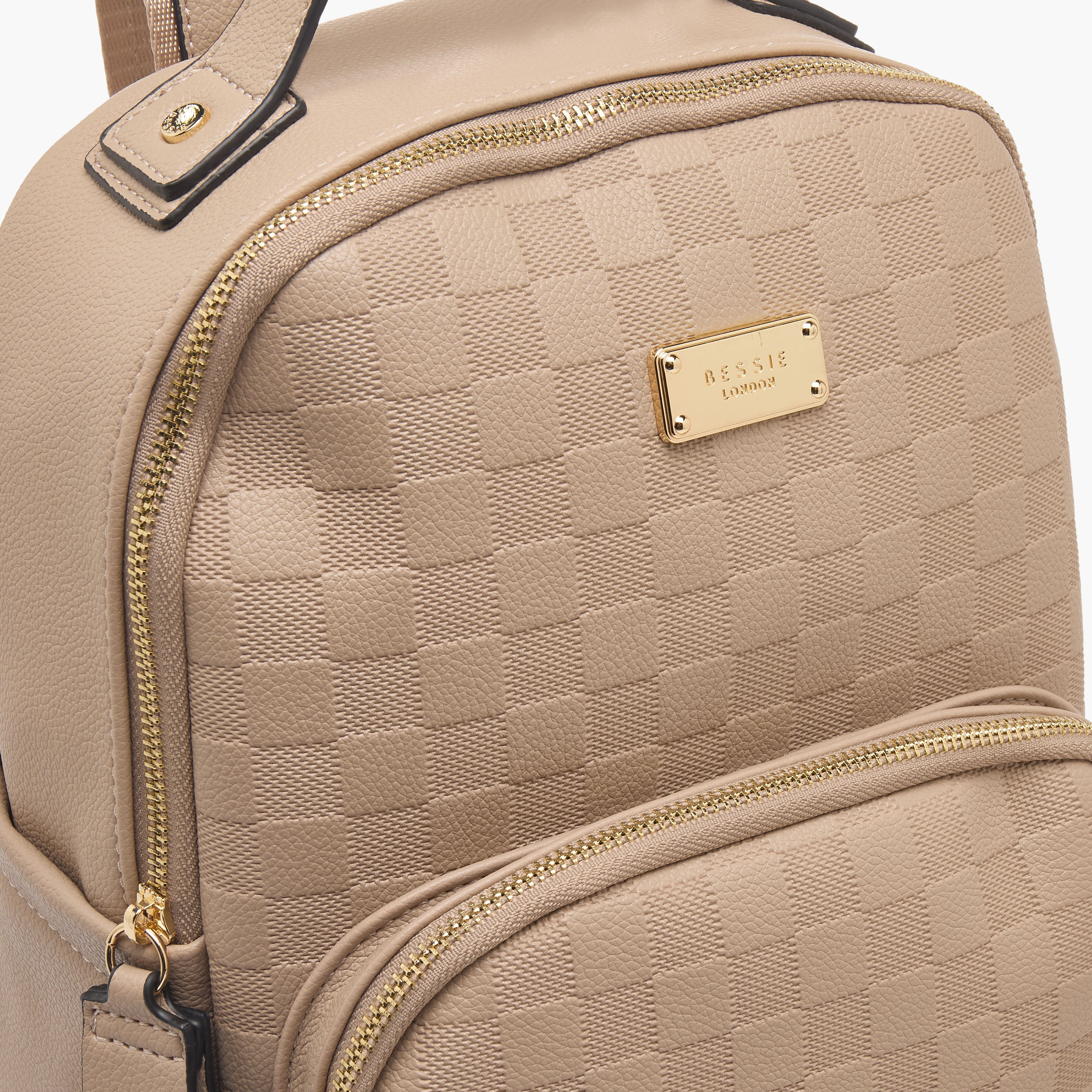 Bessie London Textured Backpack with Adjustable Straps-women-bagsandwallets-handbags-image-4