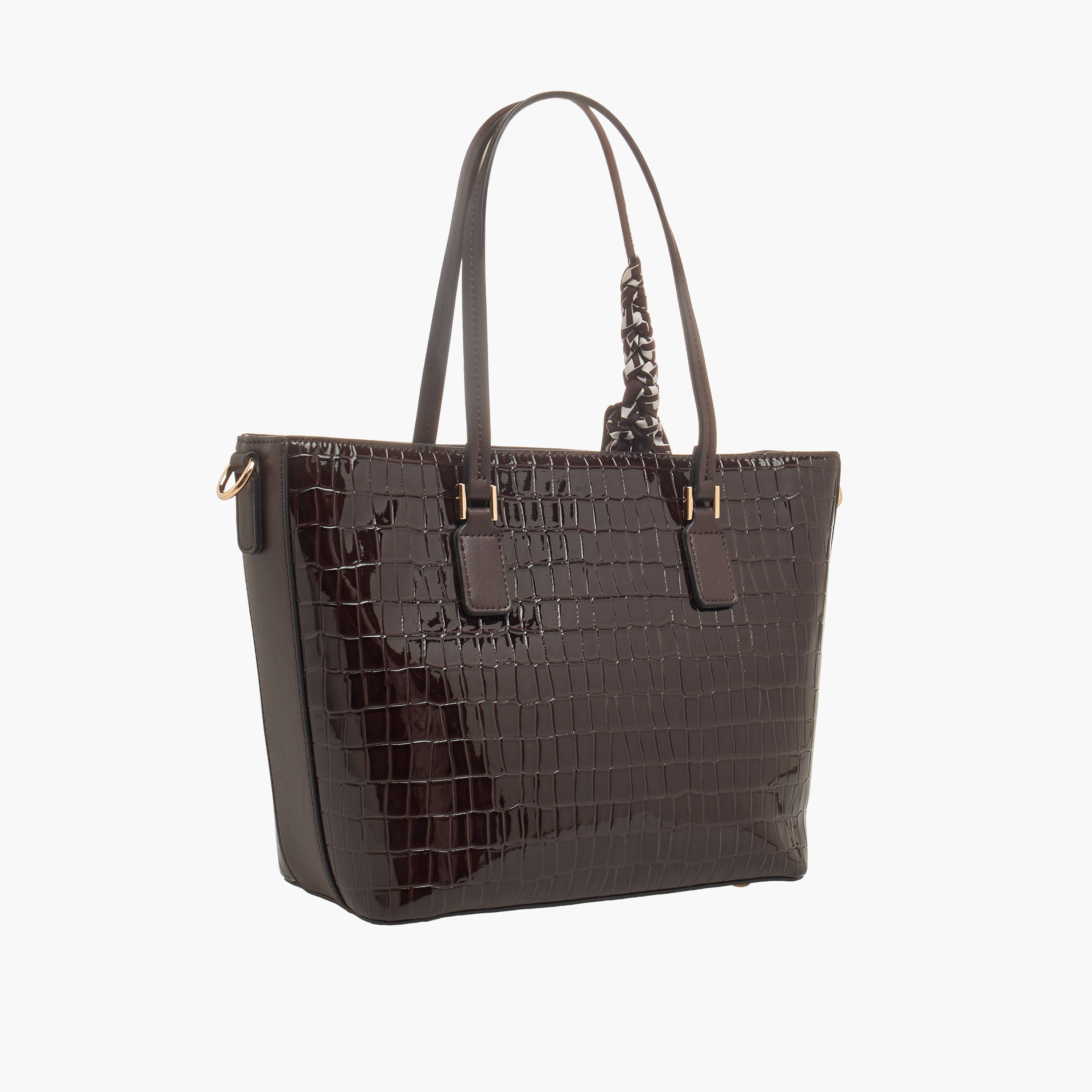شنطة توتي بارزة الملمس بحزام قابل للفصل من بيسي لندن-women-bagsandwallets-handbags-image-4