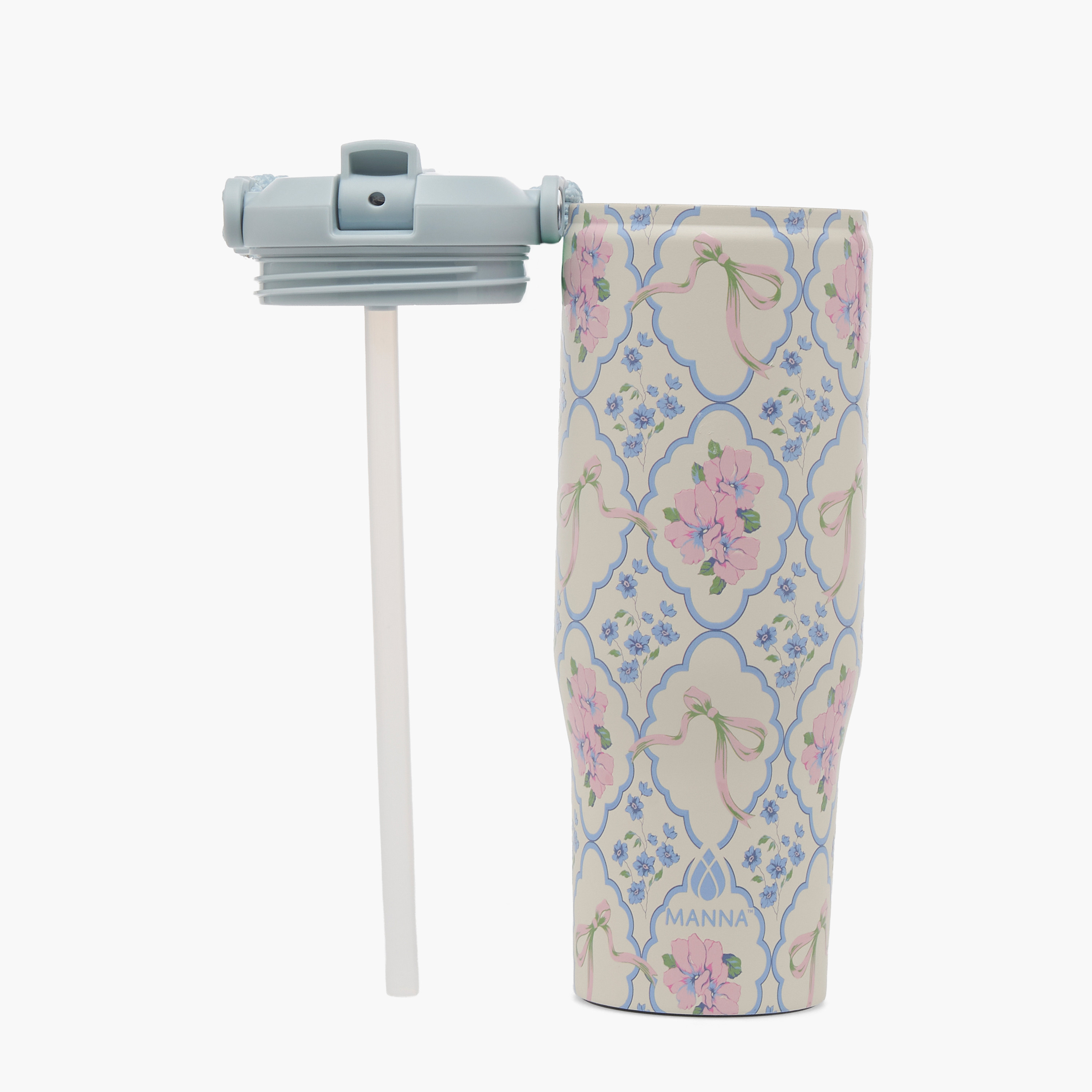 MANNA Floral Print Stainless Steel Vacuum Tumbler - 887 ml-household-dining-drinkserveware-bottles-image-2