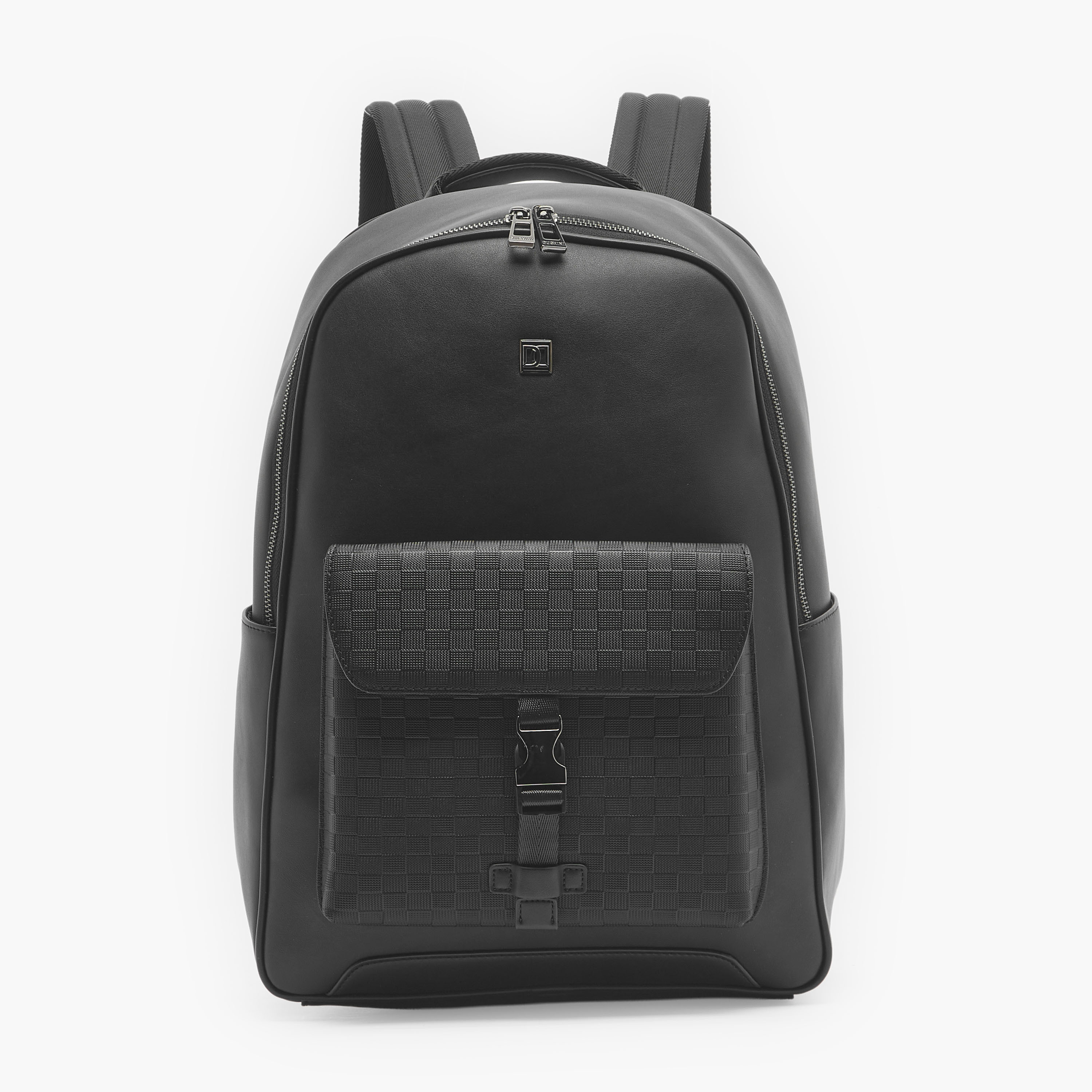 Duchini Men Padded Shoulder Strap Backpack-men-bags-image-1
