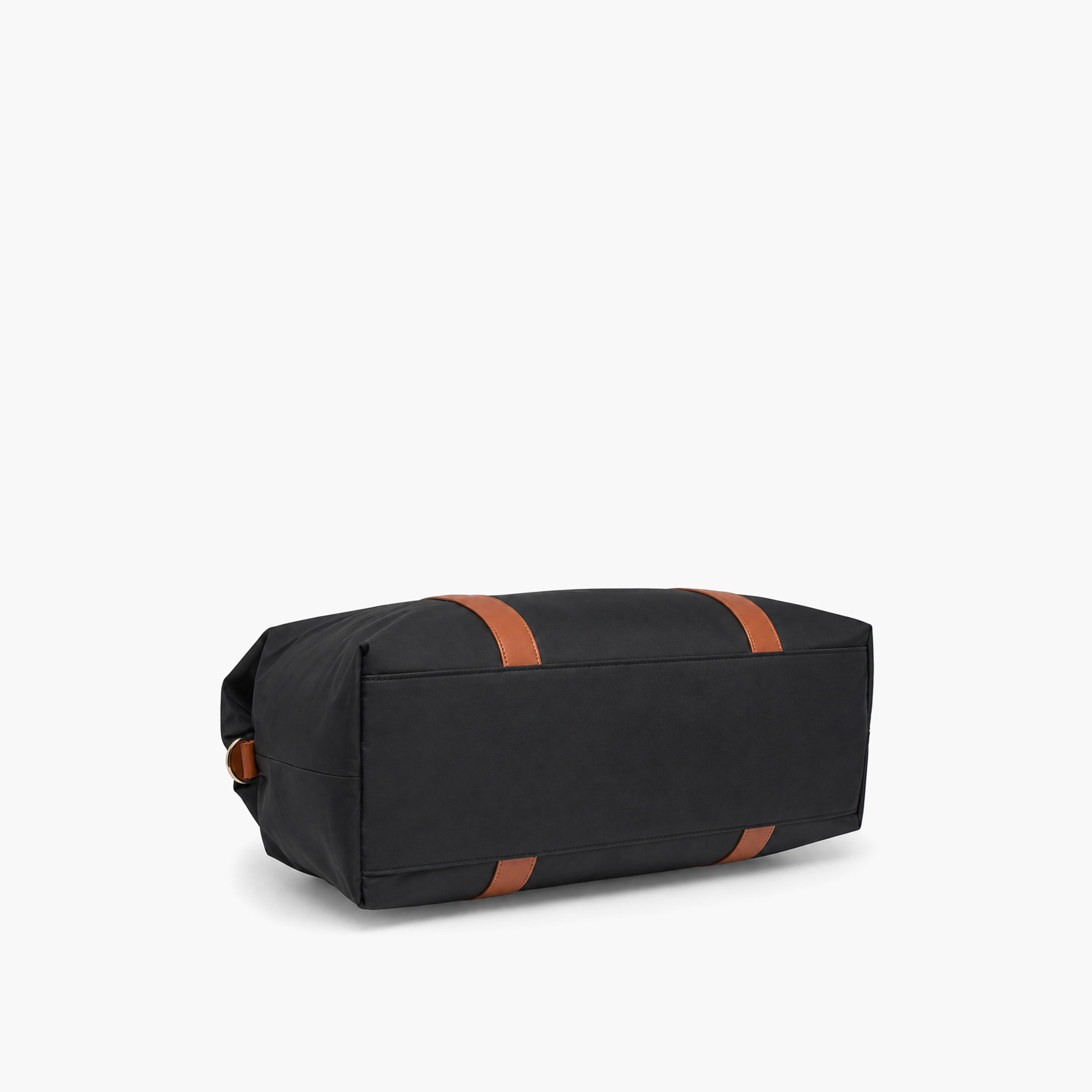 WAVE Contrast Trim Duffle Bag with Removable Strap-travel-luggagesandbags-dufflebags-image-8