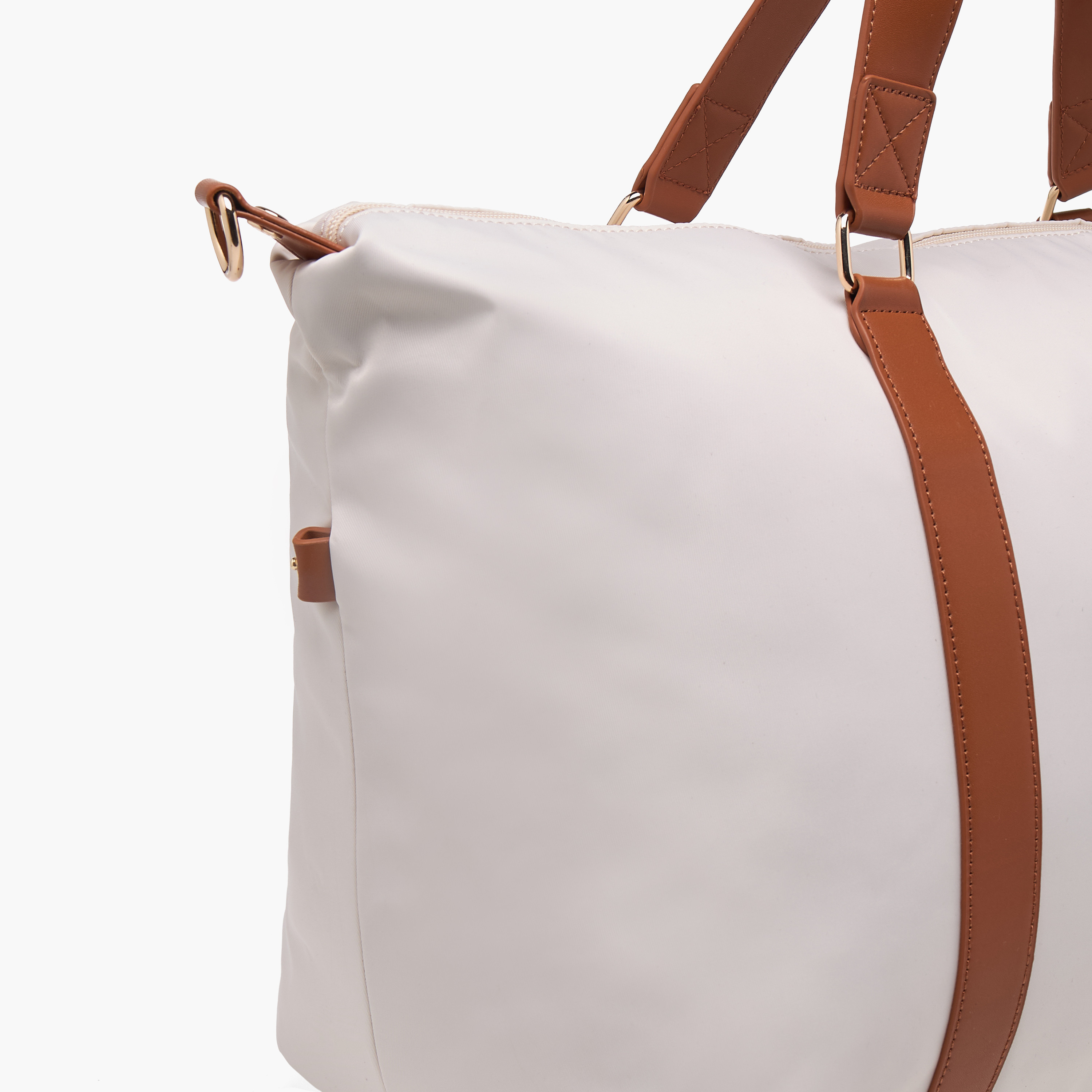 WAVE Contrast Trim Duffle Bag with Removable Strap-travel-luggagesandbags-dufflebags-image-6