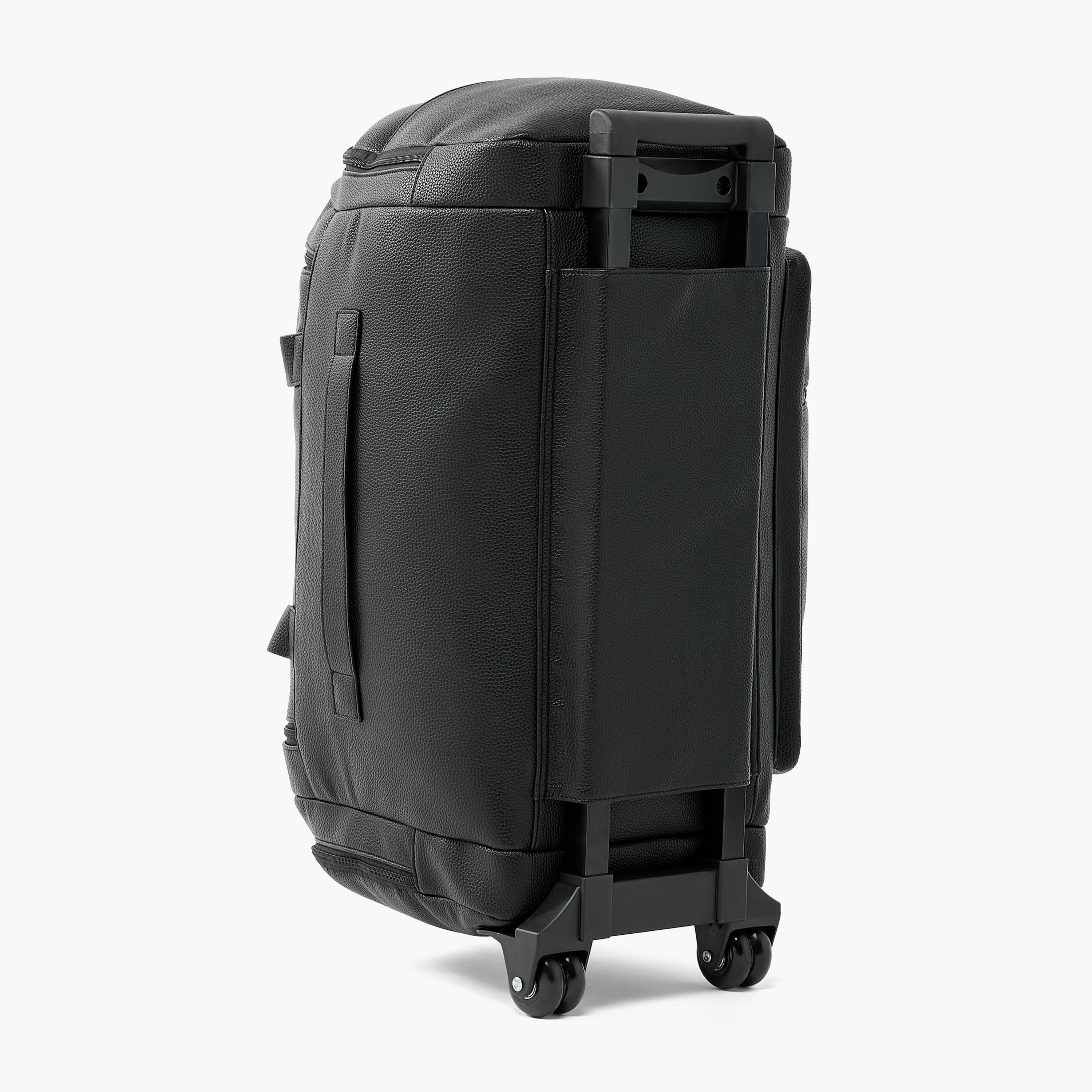 Celeste Textured Duffle Bag with Wheels-travel-luggagesandbags-dufflebags-image-8