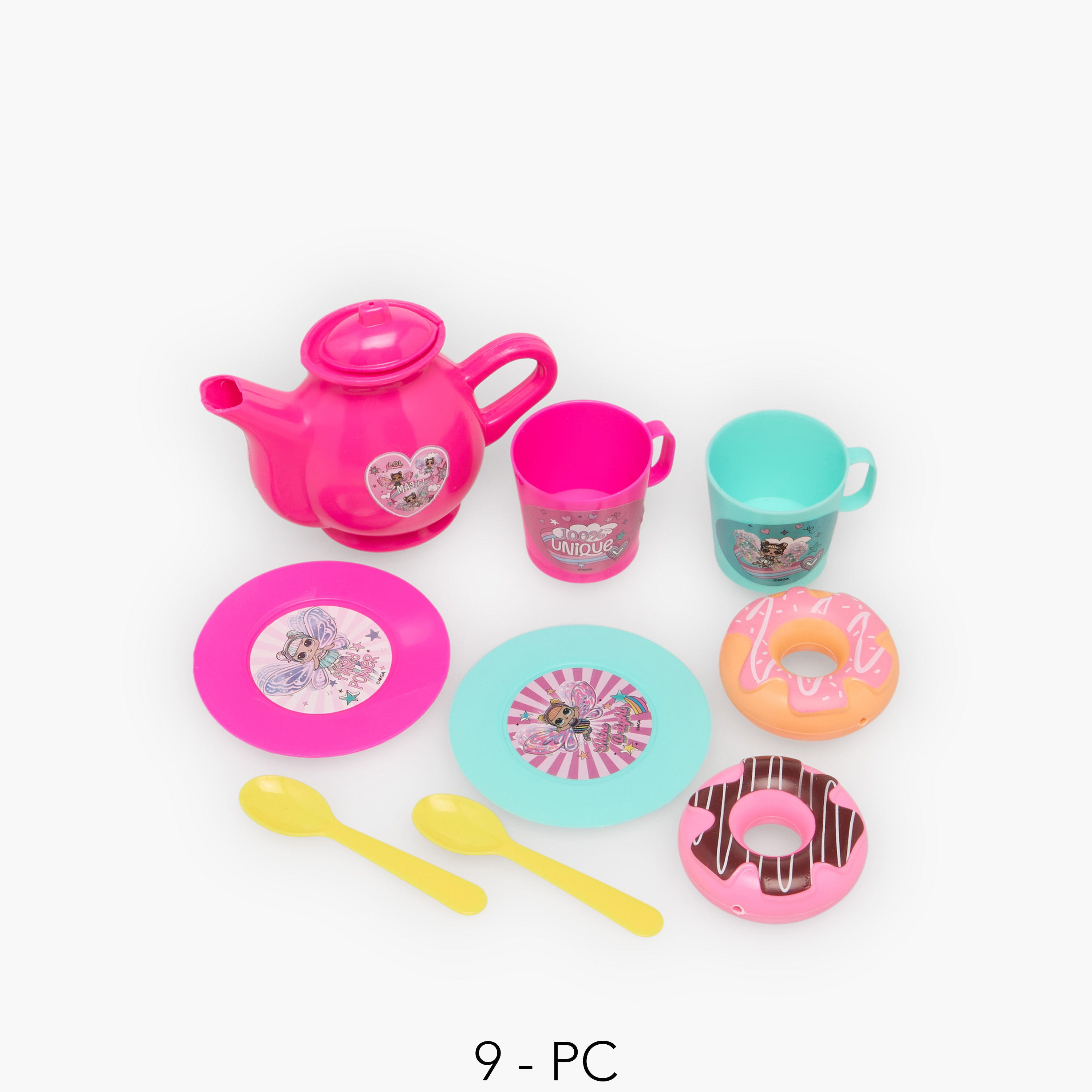 TRUCARE 9-Piece Fairies Toy Tea Playset-toys-roleplay-householdsets-image-1
