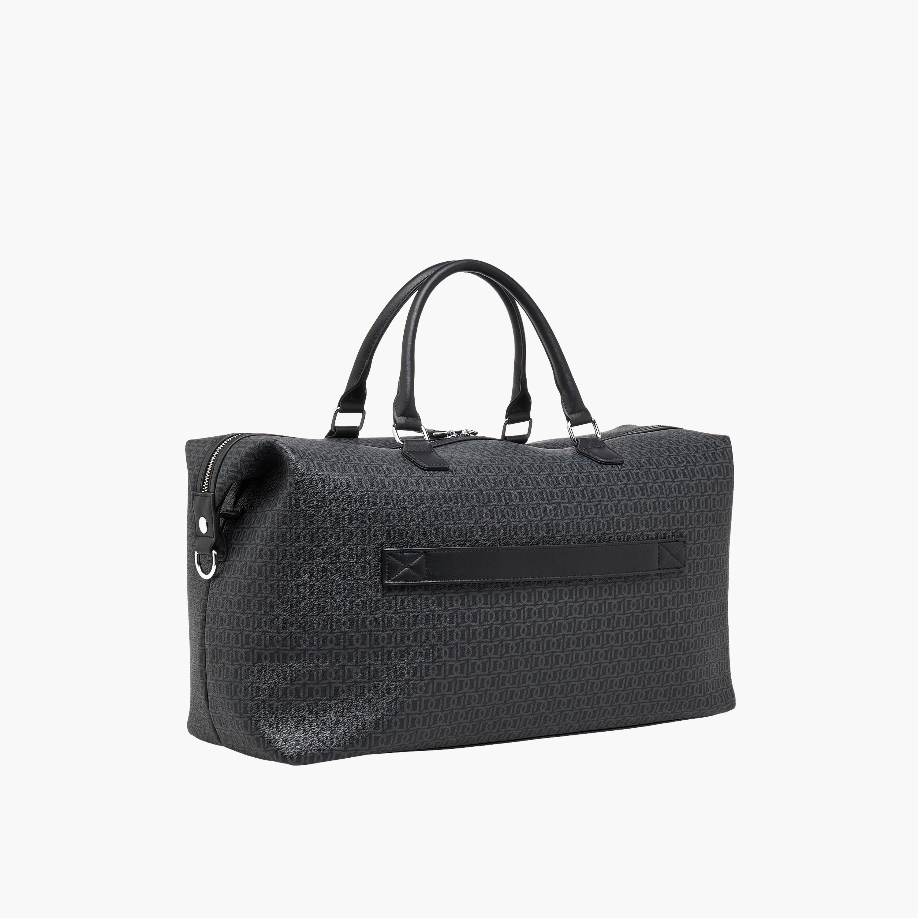 شنطة دافل بسحاب إغلاق وحزام قابل للفصل وطبعات مونوجرام من دوتشيني-travel-luggagesandbags-dufflebags-image-3