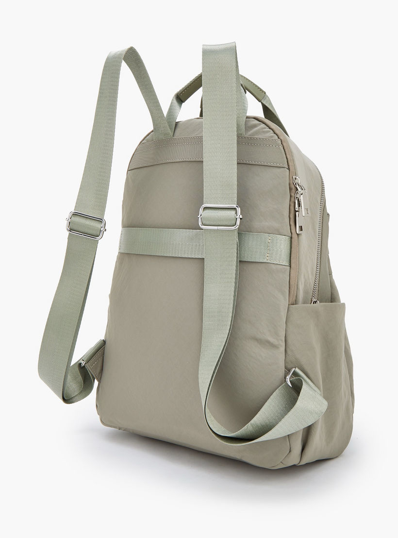 شنطة ظهر بارزة الملمس بحمالات كتف قابلة للتعديل من ميسي-women-bagsandwallets-backpacks-image-8