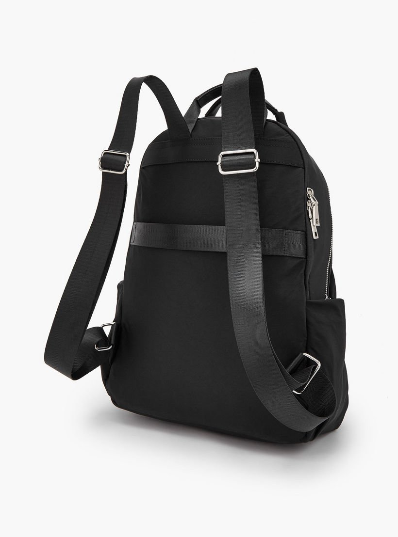 شنطة ظهر بارزة الملمس بحمالات كتف قابلة للتعديل من ميسي-women-bagsandwallets-backpacks-image-8