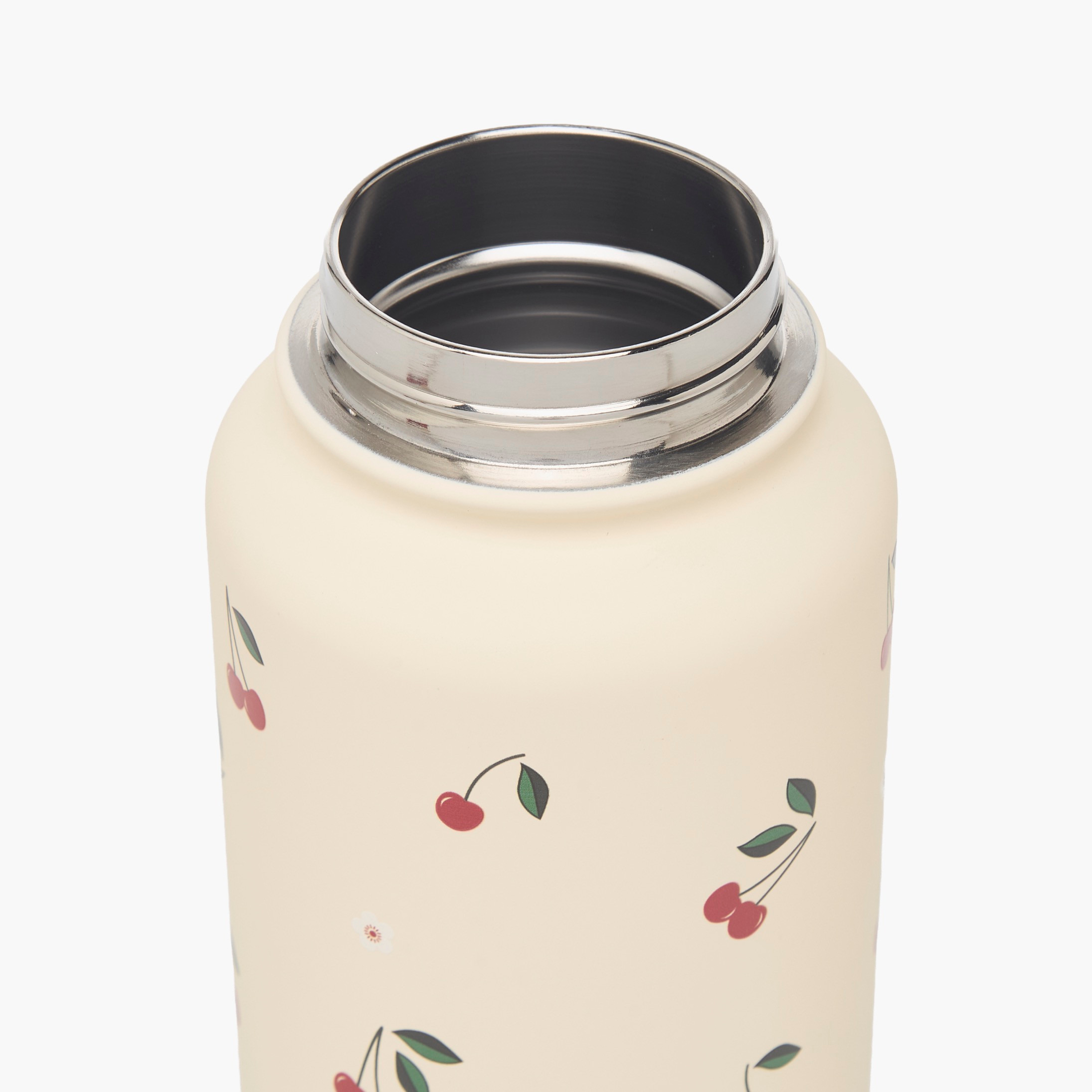 Cherry Print Double Wall Stainless Steel Water Bottle with Handle - 1 L-household-dining-drinkserveware-bottles-image-5