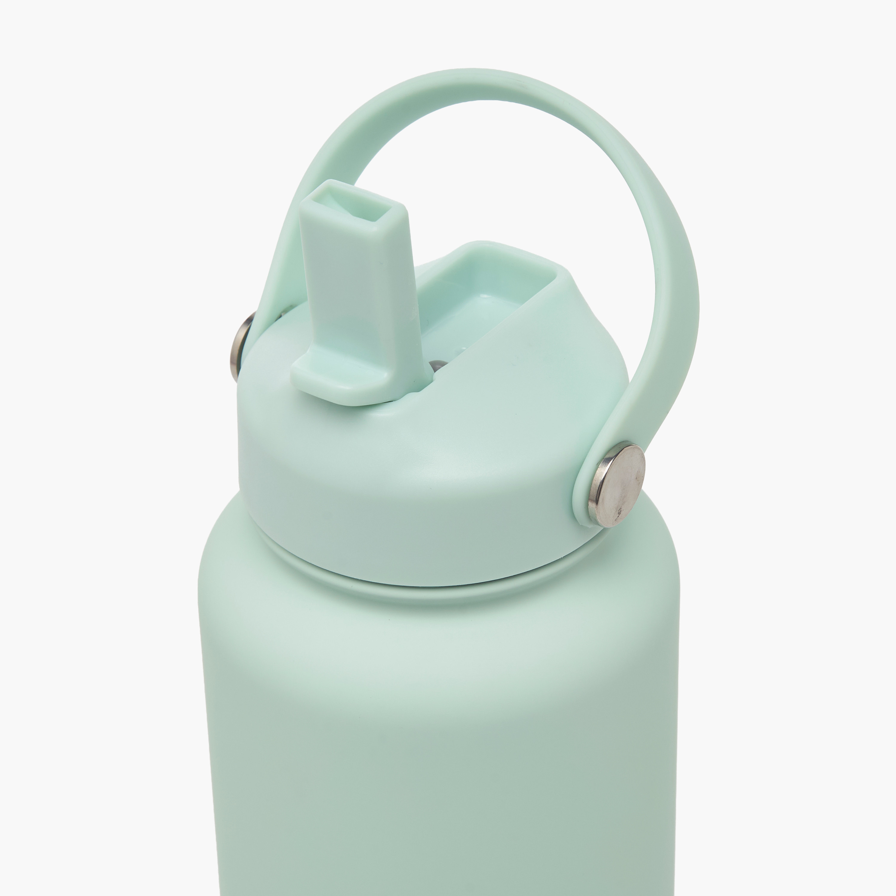 Solid Double Wall Stainless Steel Water Bottle with Handle - 1 L-household-dining-drinkserveware-bottles-image-6