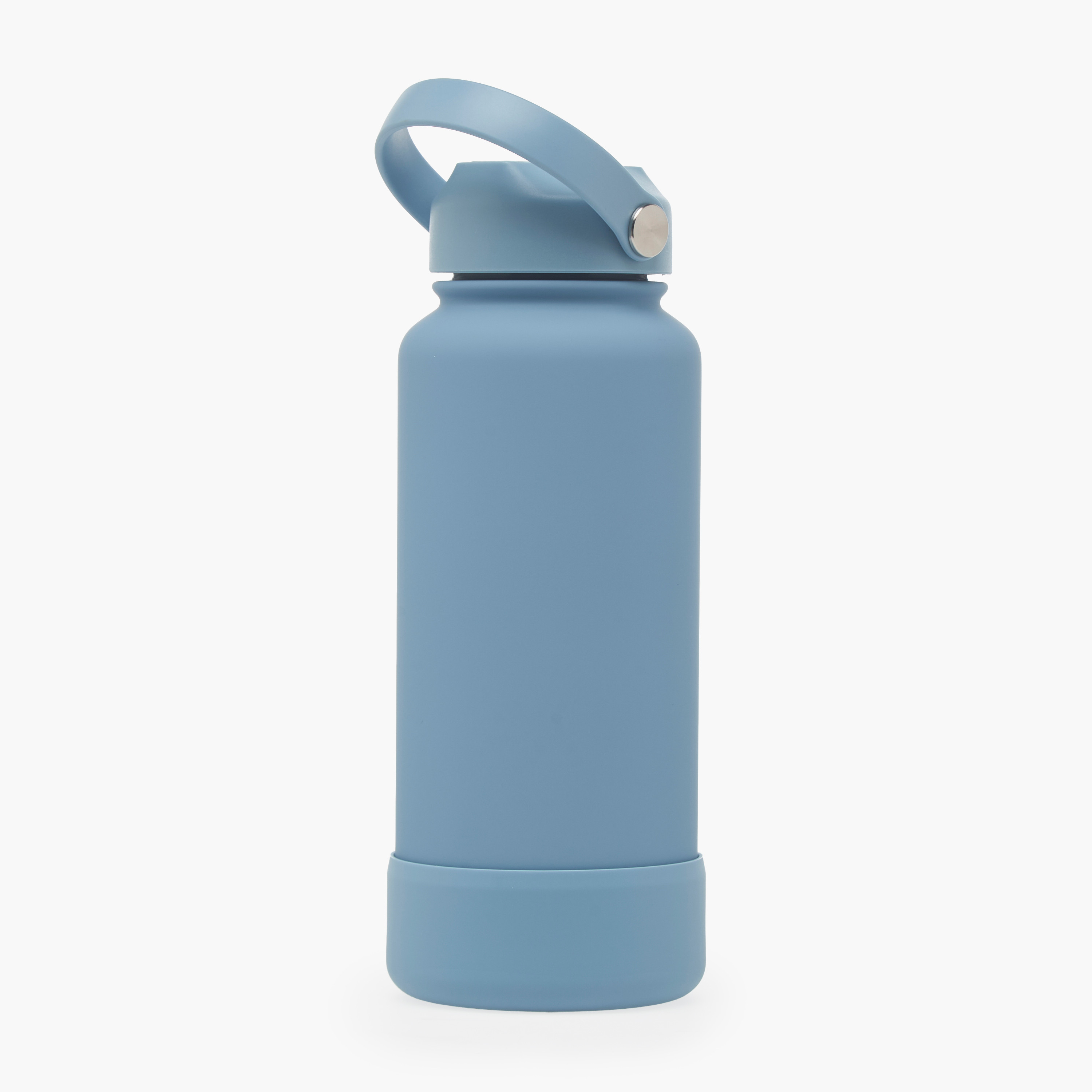 Solid Double Wall Stainless Steel Water Bottle - 1 L-household-dining-drinkserveware-bottles-image-3