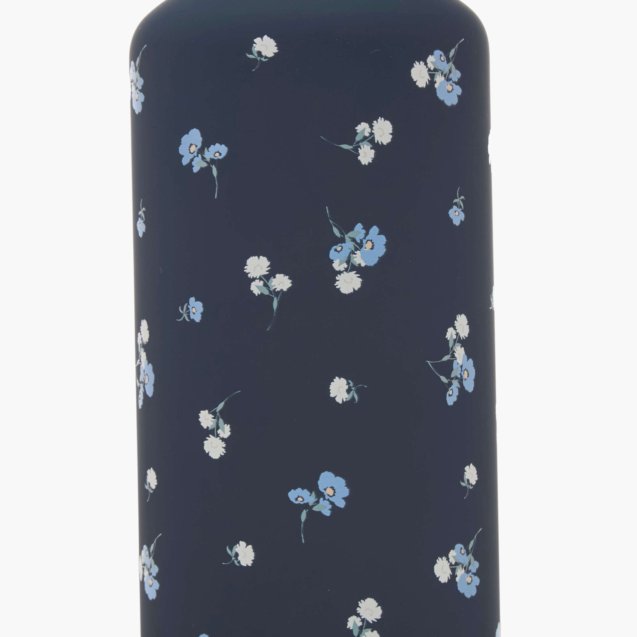 Floral Print Double Wall Stainless Steel Water Bottle with Handle - 1 L-household-dining-drinkserveware-bottles-image-7