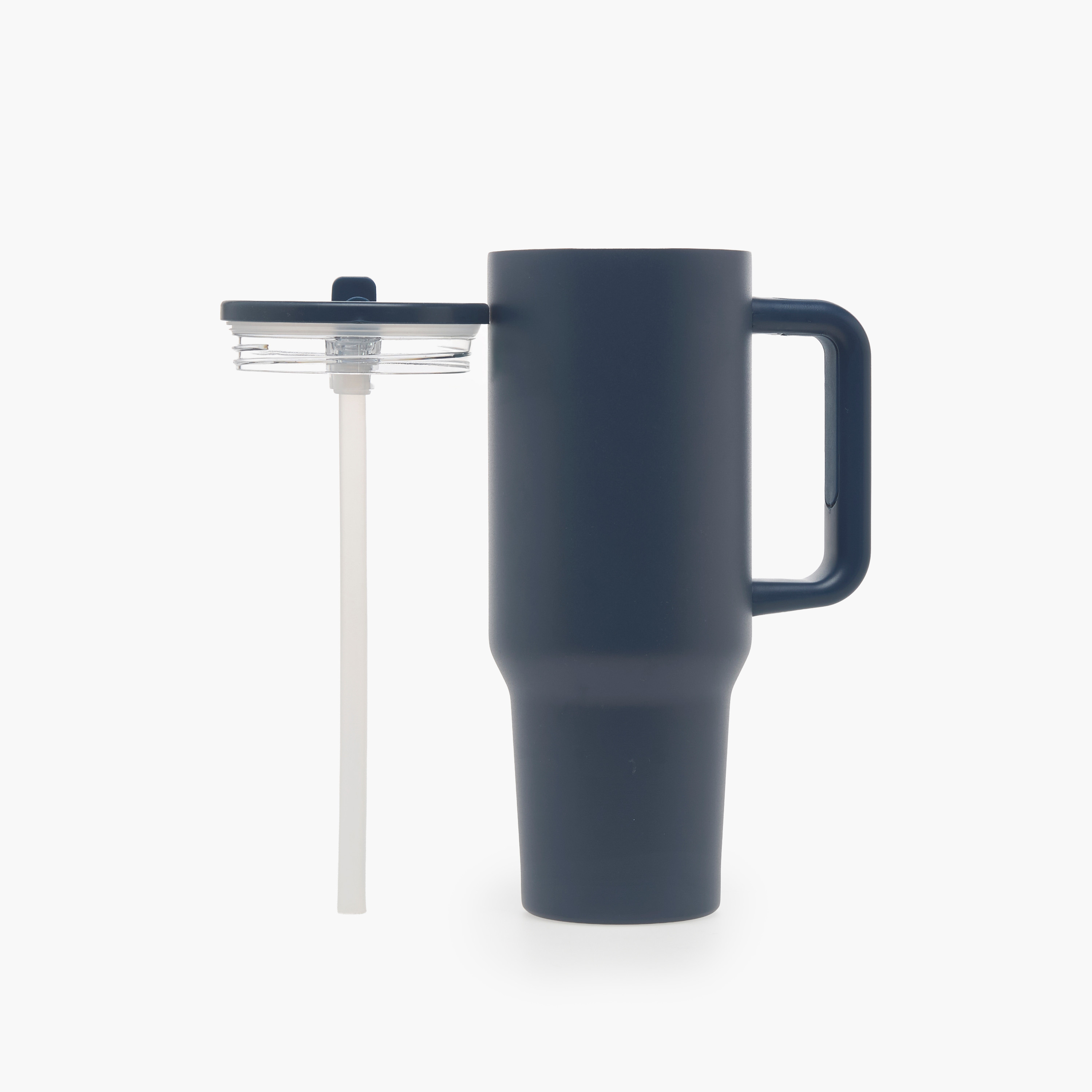 Solid Stainless Steel Vacuum Mug with Sipper and Double Wall Insulation - 1.2 L-household-dining-drinkserveware-bottles-image-2