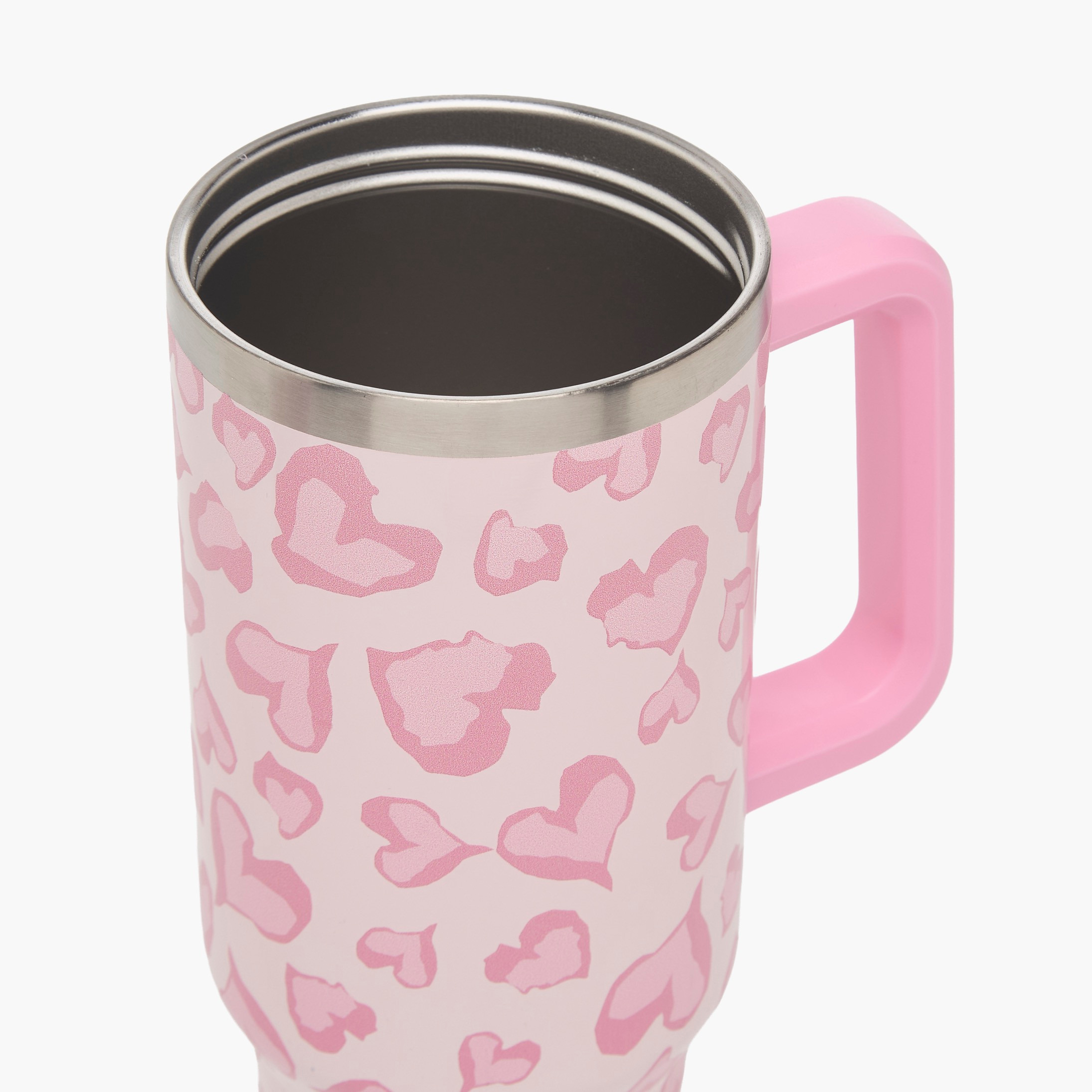 Heart Print Double Wall Vaccum Tumbler with Handle - 1.2 L-household-dining-drinkserveware-bottles-image-5