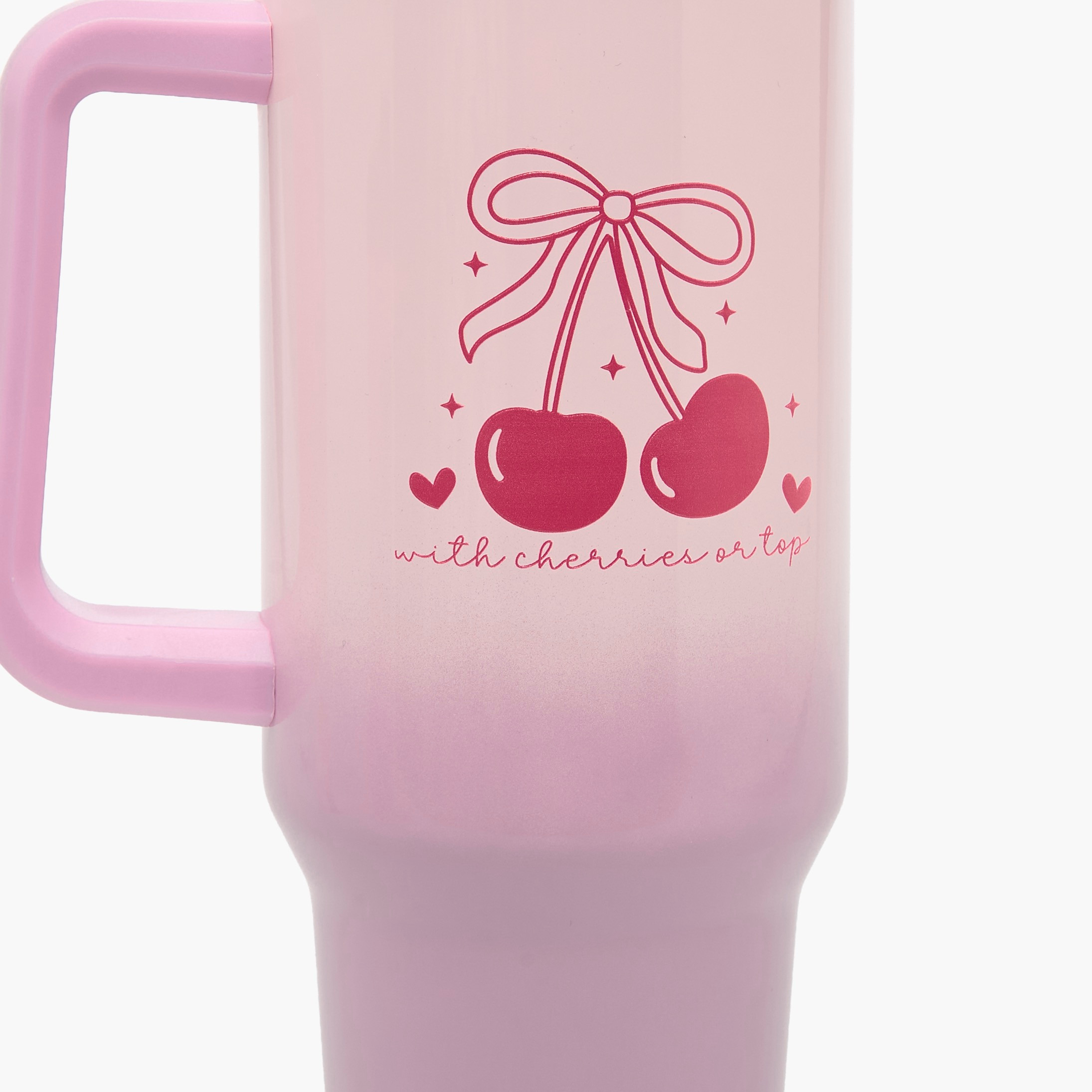 Cherry Print Stainless Steel Vacuum Mug with Double Wall Insulation - 1.2 L-household-dining-drinkserveware-bottles-image-6
