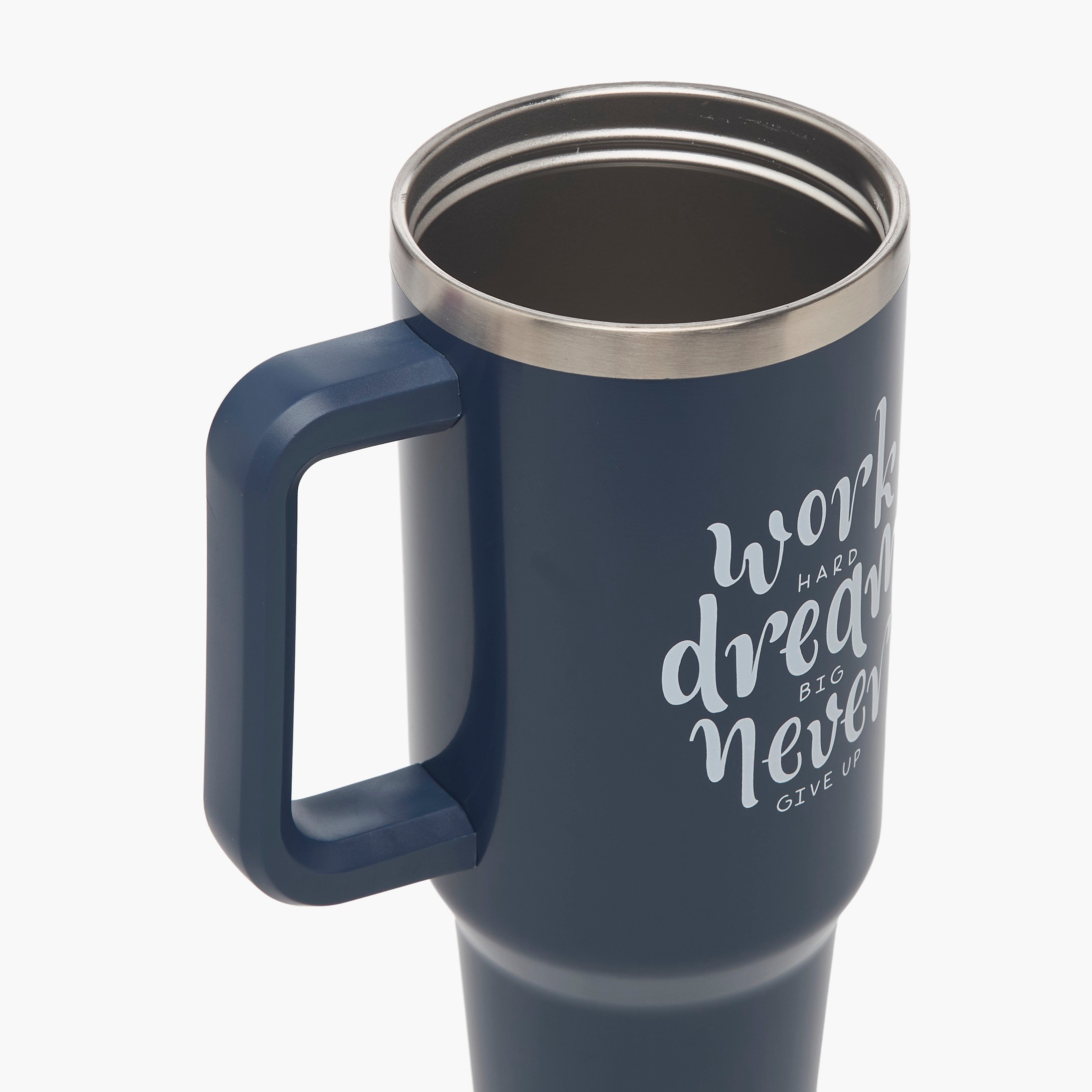 Slogan Print Stainless Steel Vacuum Mug with Double Wall Insulation - 1.2 L-household-dining-drinkserveware-bottles-image-5