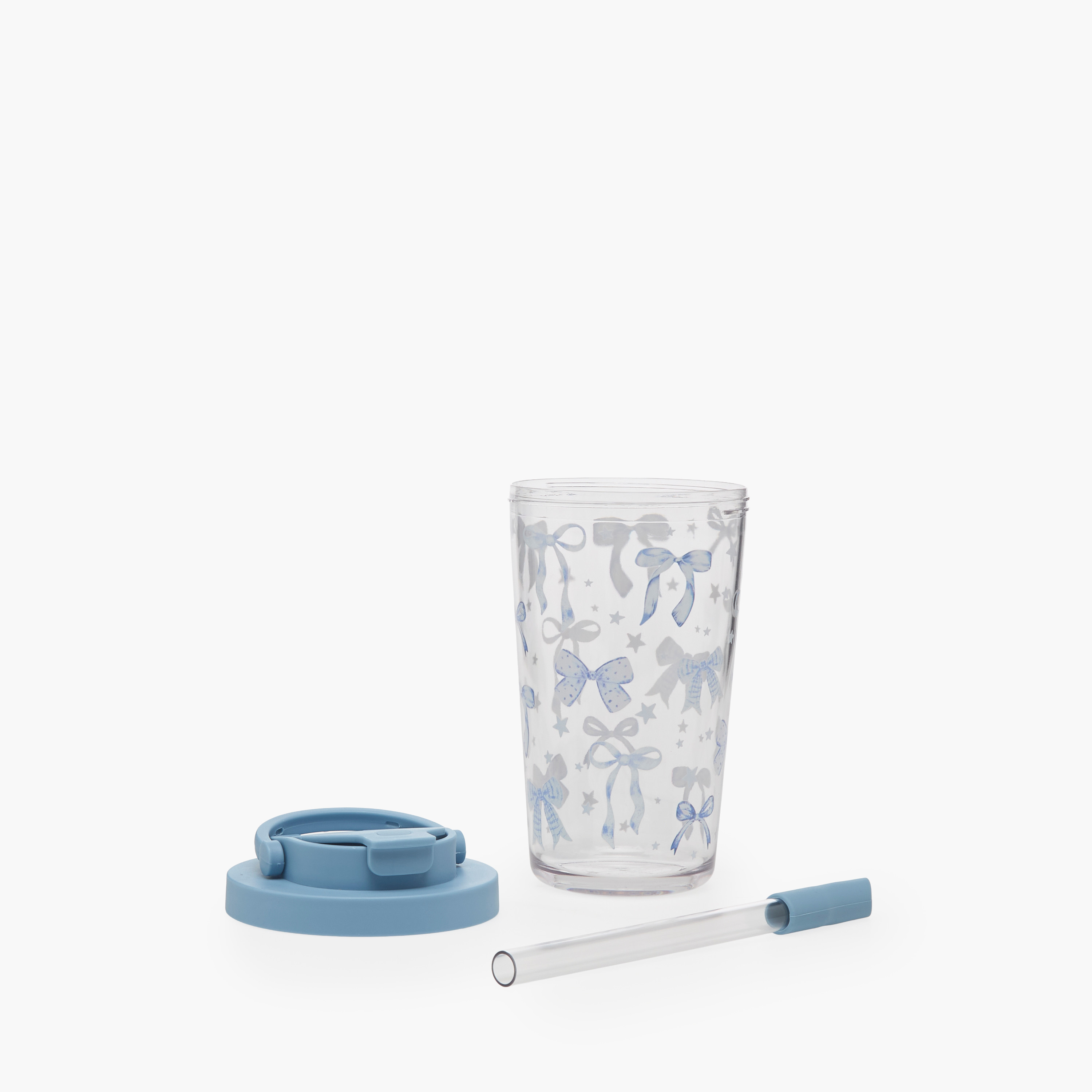 Bow Print Single Wall Tumbler with Handle - 710 ml-household-dining-drinkserveware-bottles-image-2