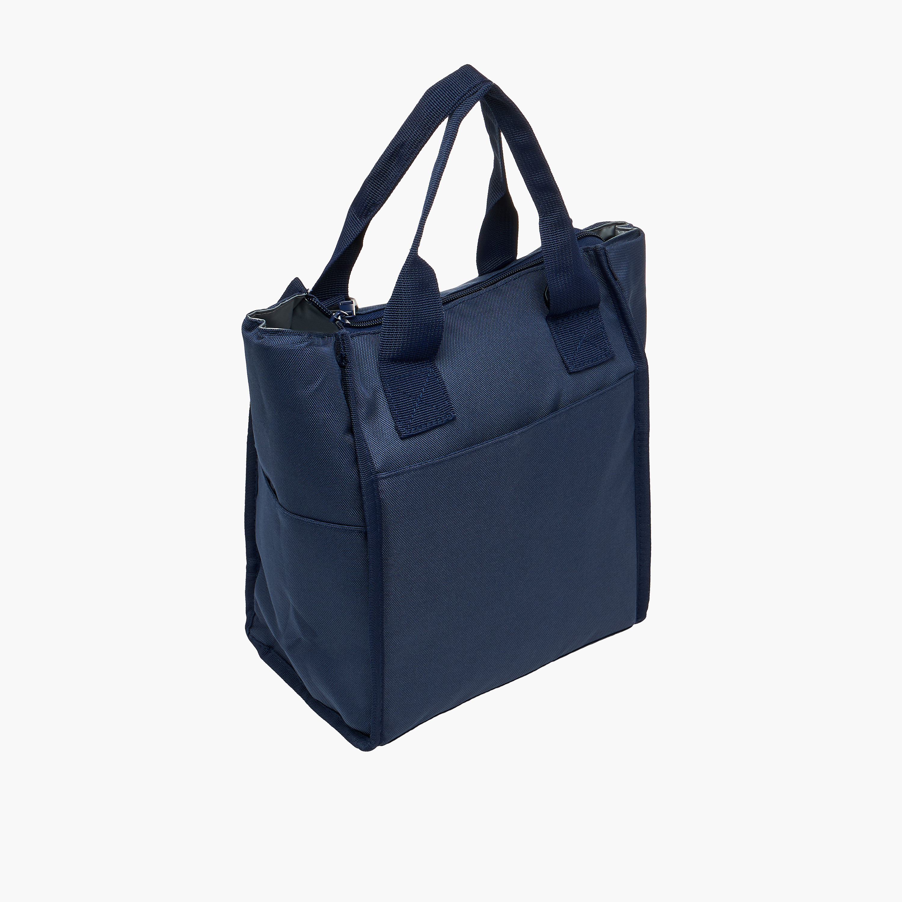 Textured Lunch Bag for Kids with Zip Closure-school-lunchessentials-lunchbags-image-2