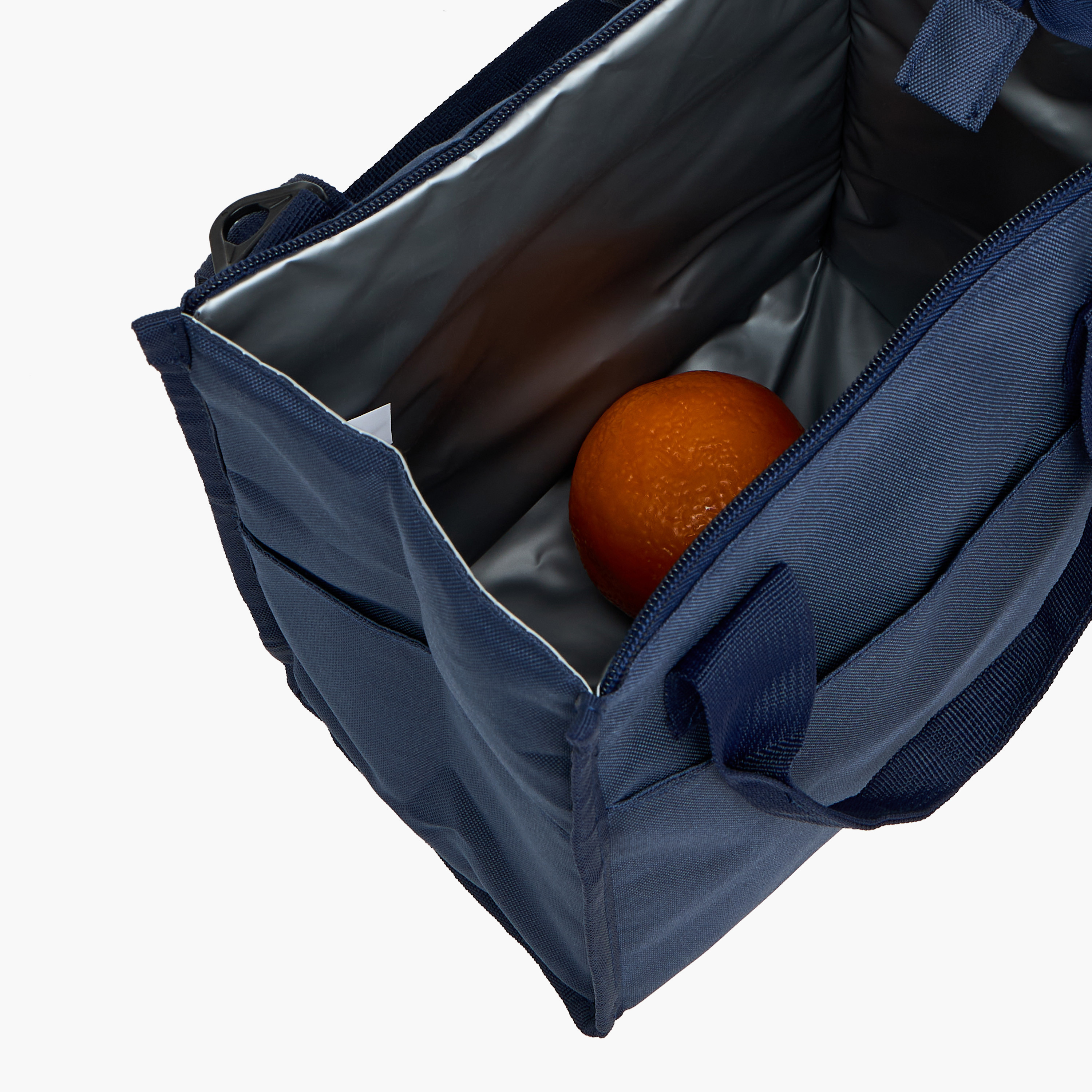 Textured Lunch Bag for Kids with Zip Closure-school-lunchessentials-lunchbags-image-4